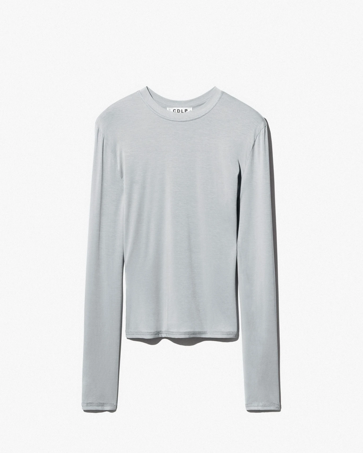 LONG SLEEVE LIGHTWEIGHT T-SHIRT IN CEMENT