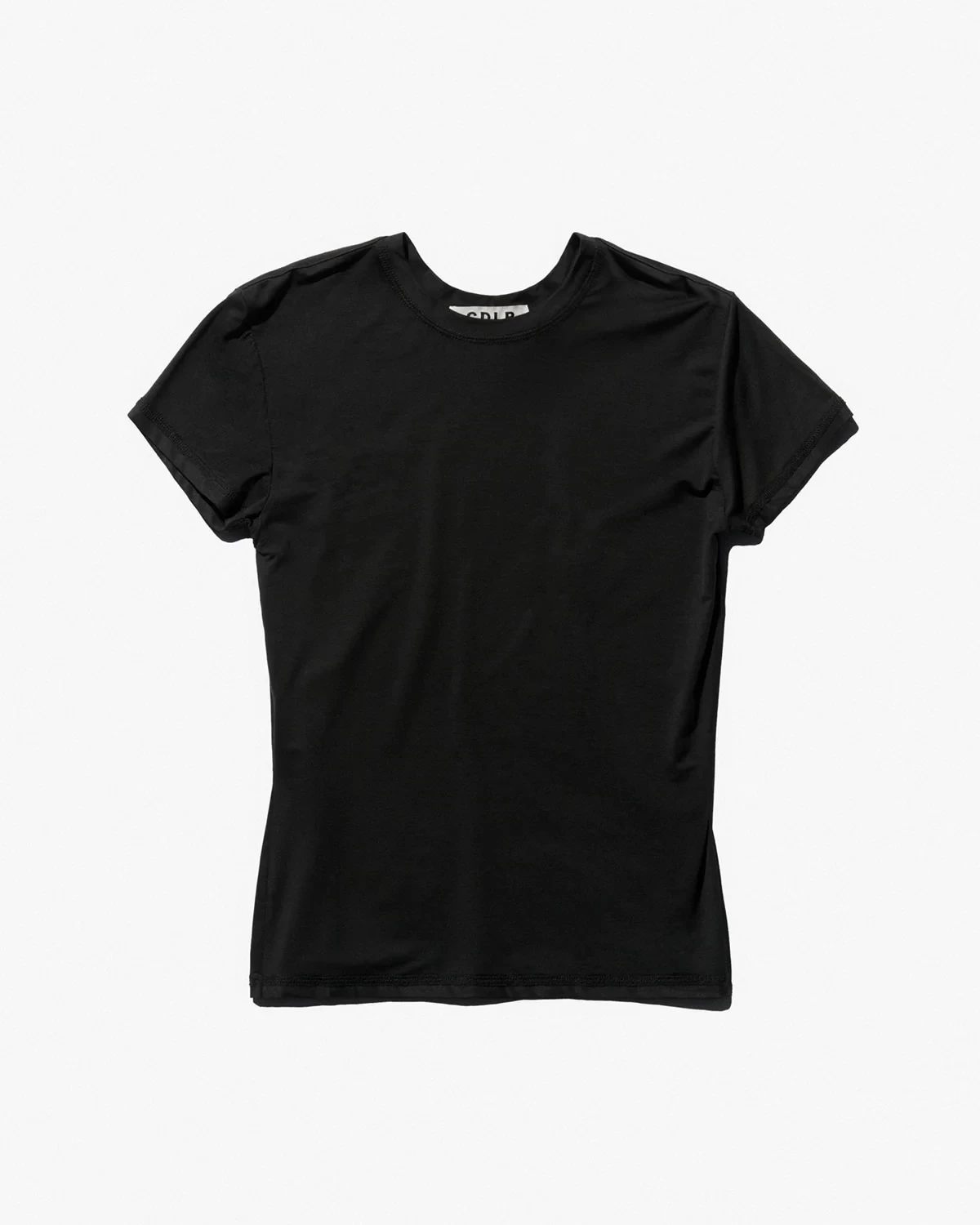 WOMEN LIGHTWEIGHT SHORT SLEEVE T-SHIRT IN BLACK