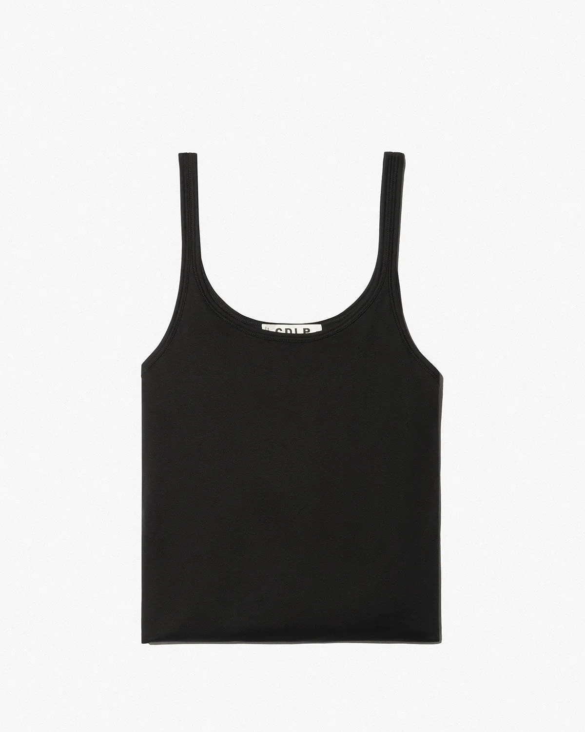 LIGHTWEIGHT TANK DRESS IN BLACK