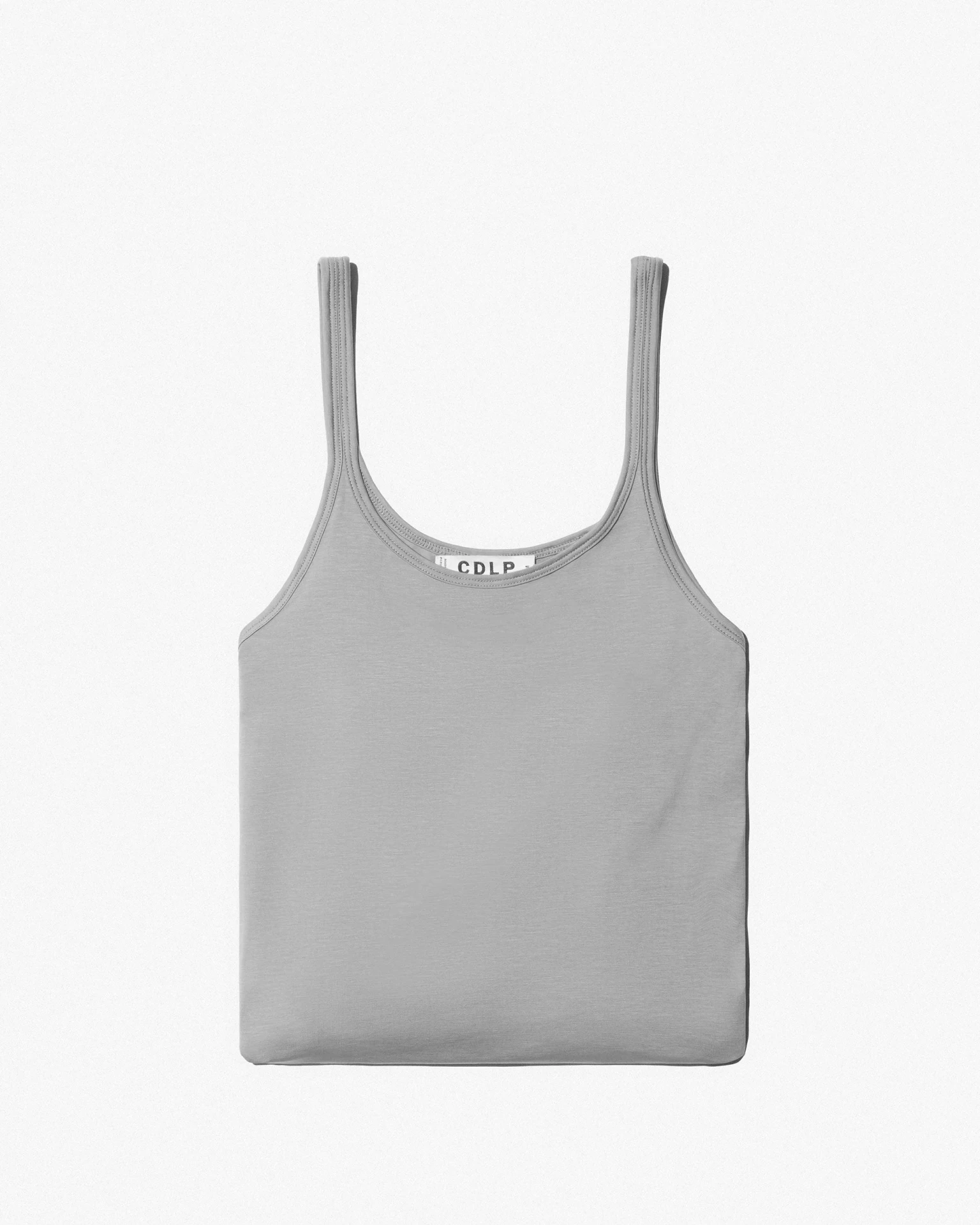 LIGHTWEIGHT TANK DRESS IN CEMENT