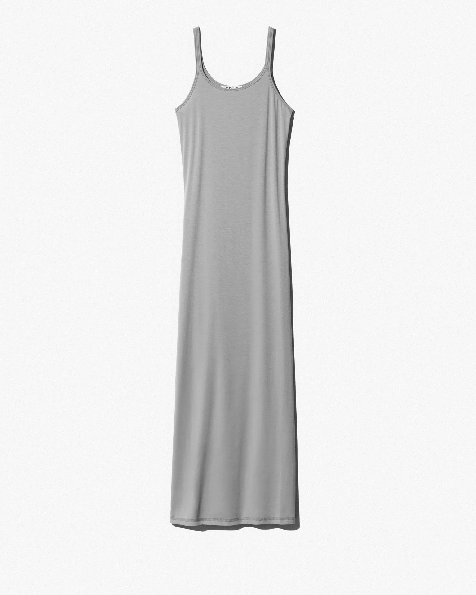 LIGHTWEIGHT TANK DRESS IN CEMENT