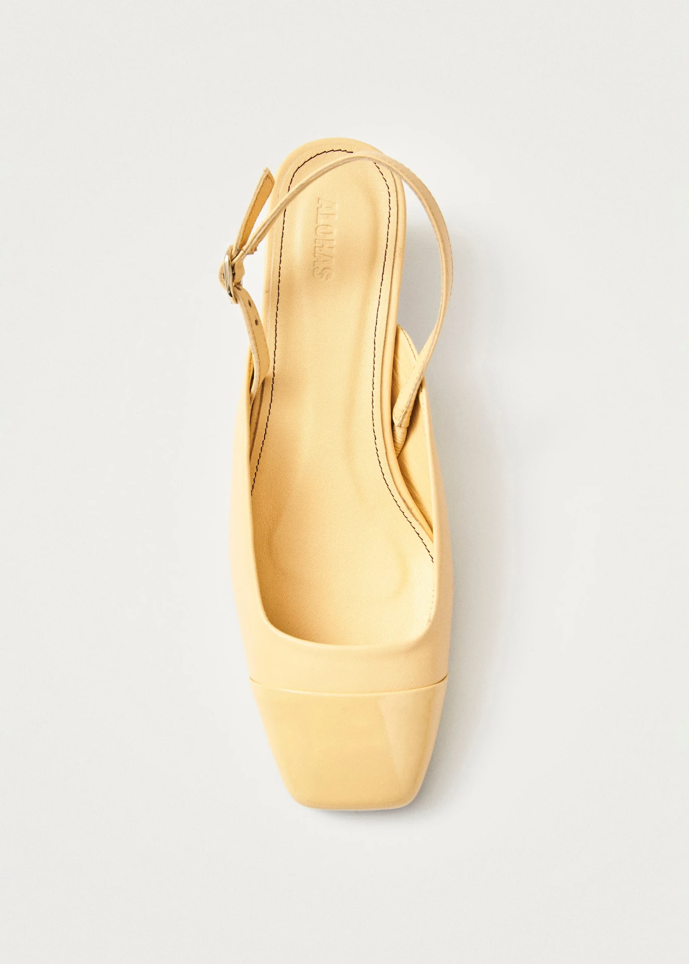 LINDY BLISS LEATHER PUMPS IN VANILLA