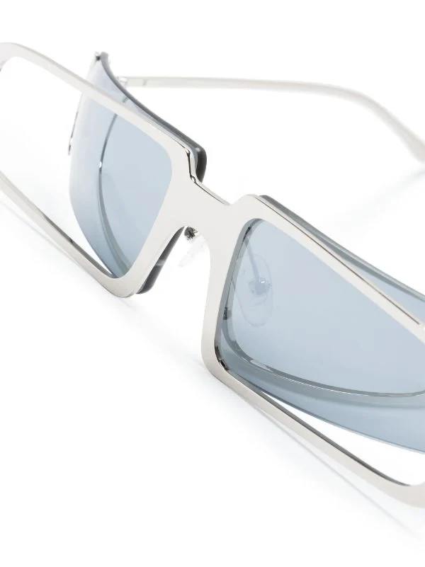 LINK SUNGLASSES IN SILVER BLACK