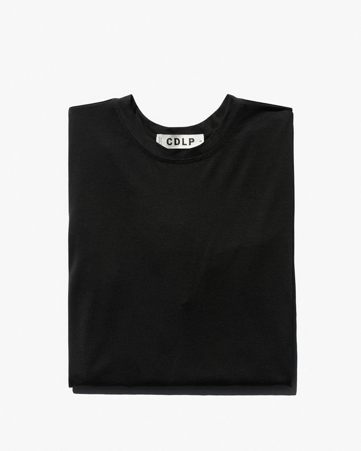 LONG SLEEVE LIGHTWEIGHT T-SHIRT IN BLACK