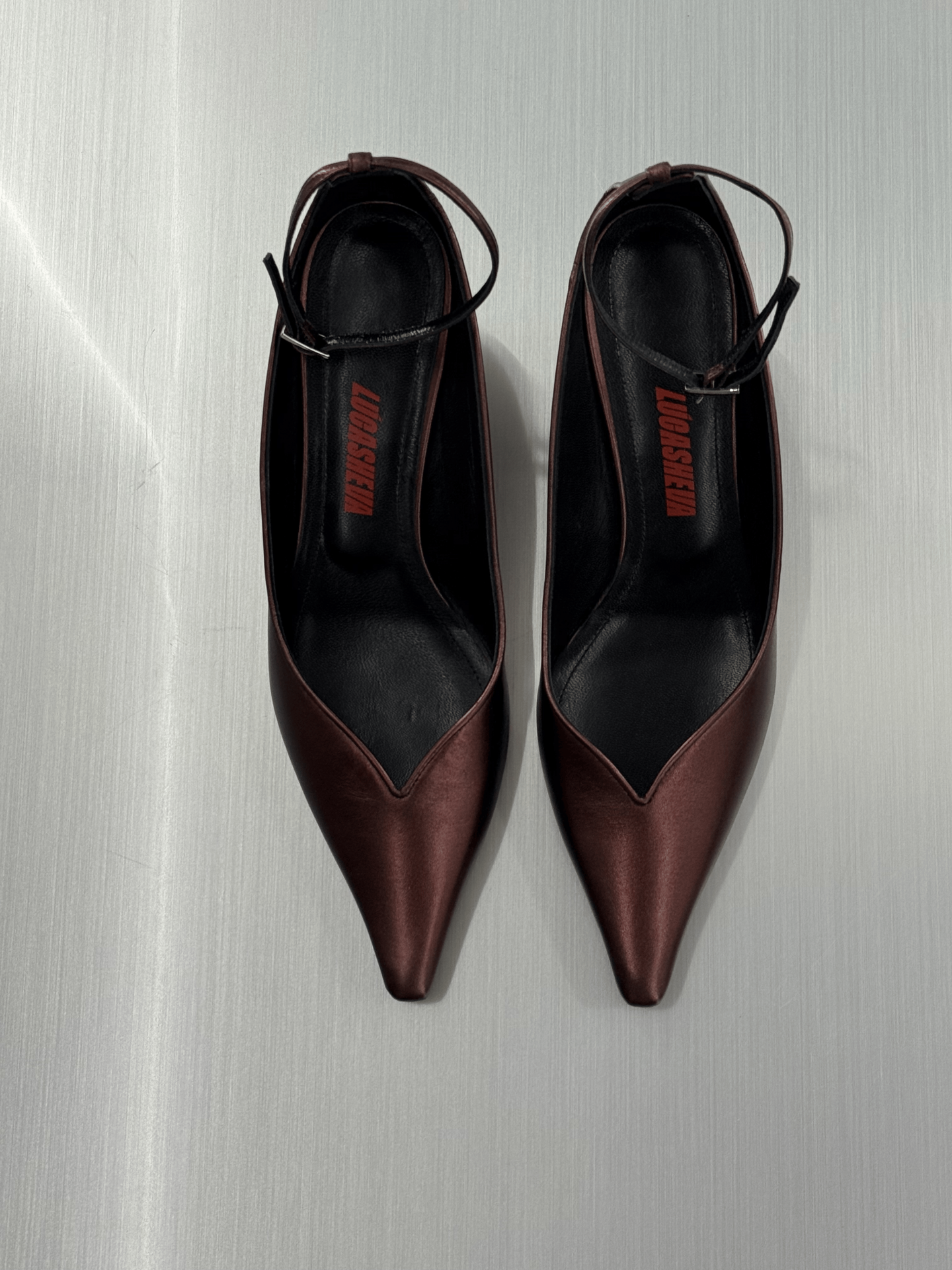 LOVE PUMPS IN MULTI LAMI NAPPA LEATHER
