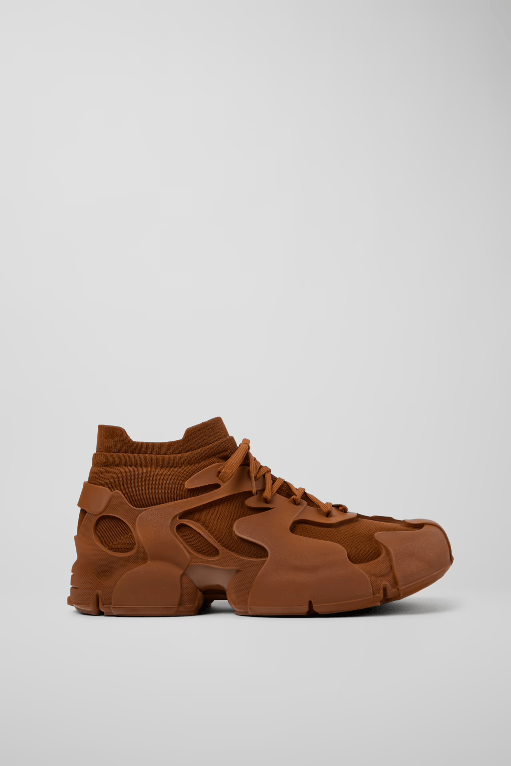MEN'S TOSSU SOCK SNEAKERS IN BROWN