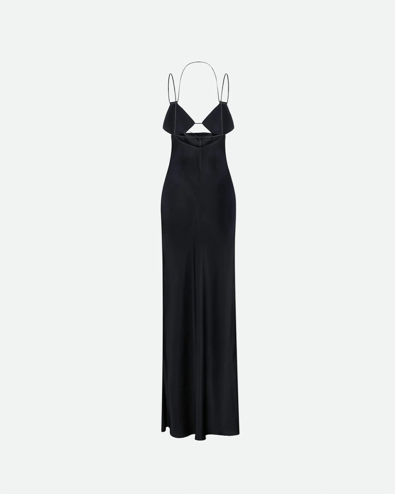 MERMAID DRESS IN BLACK