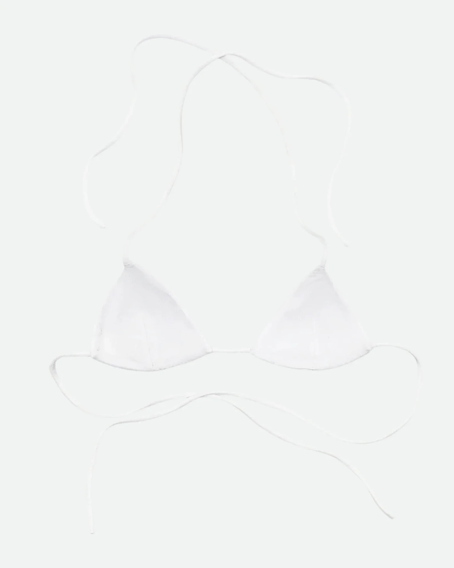 MERMAID SWIM BRA IN WHITE