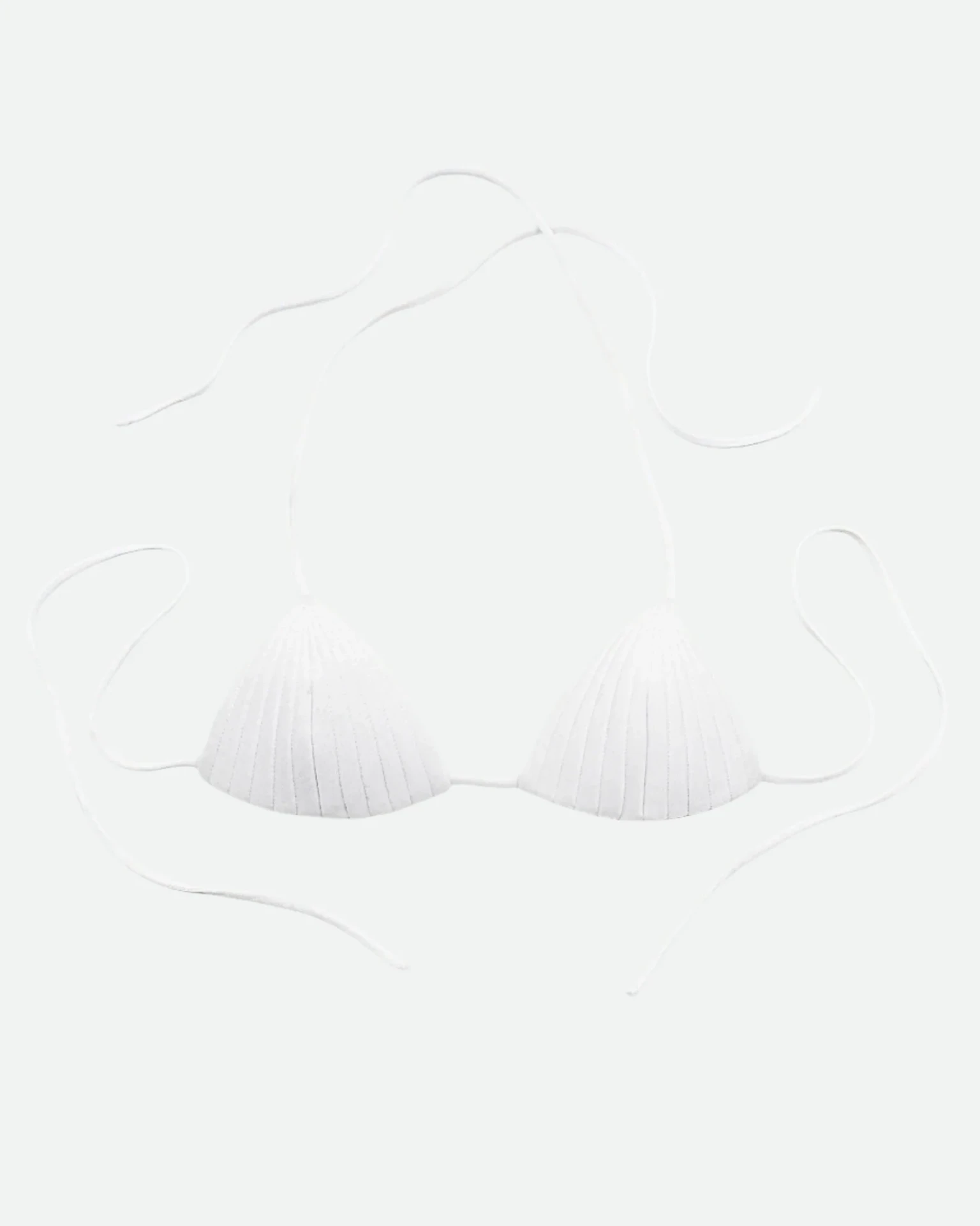 MERMAID SWIM BRA IN WHITE