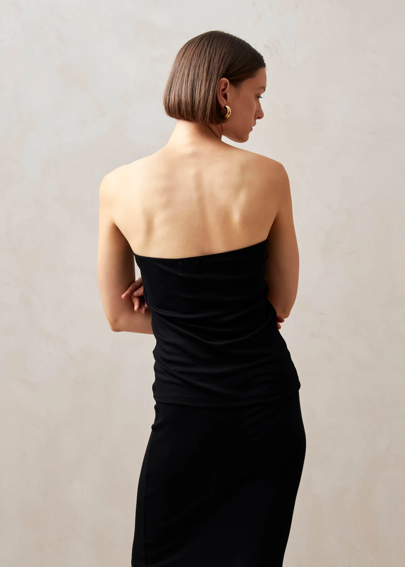 MONA TOP IN BLACK