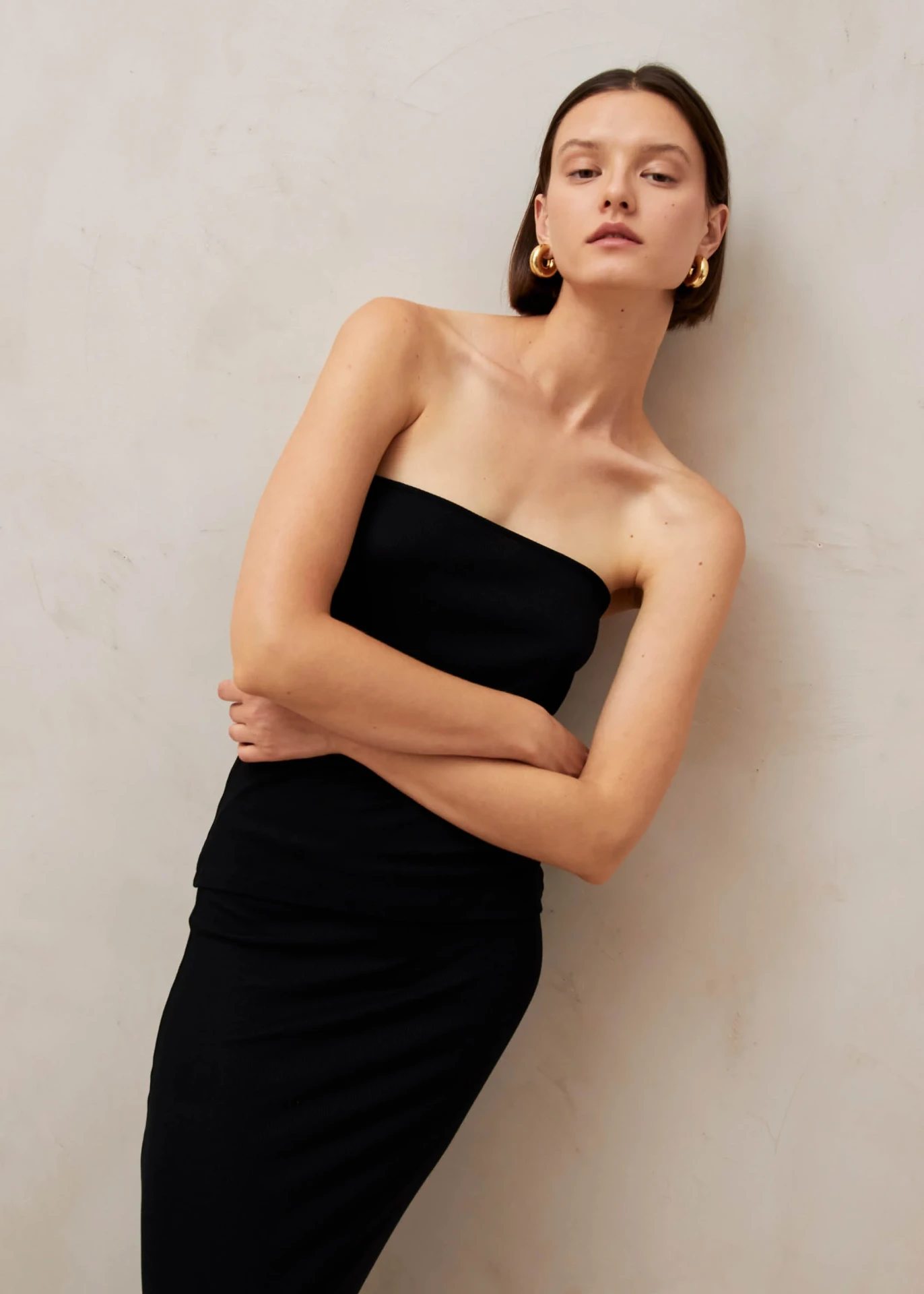 MONA TOP IN BLACK