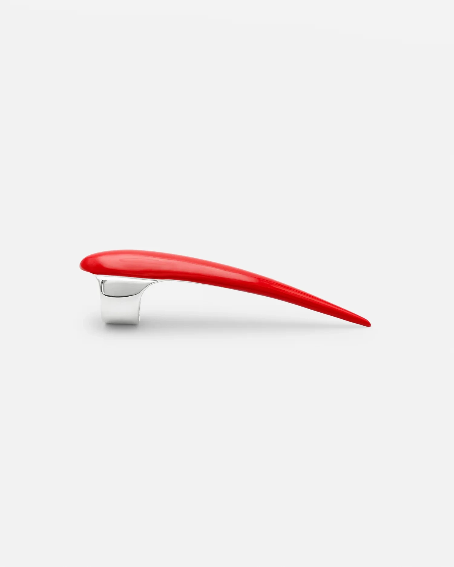 NAIL RING IN RED
