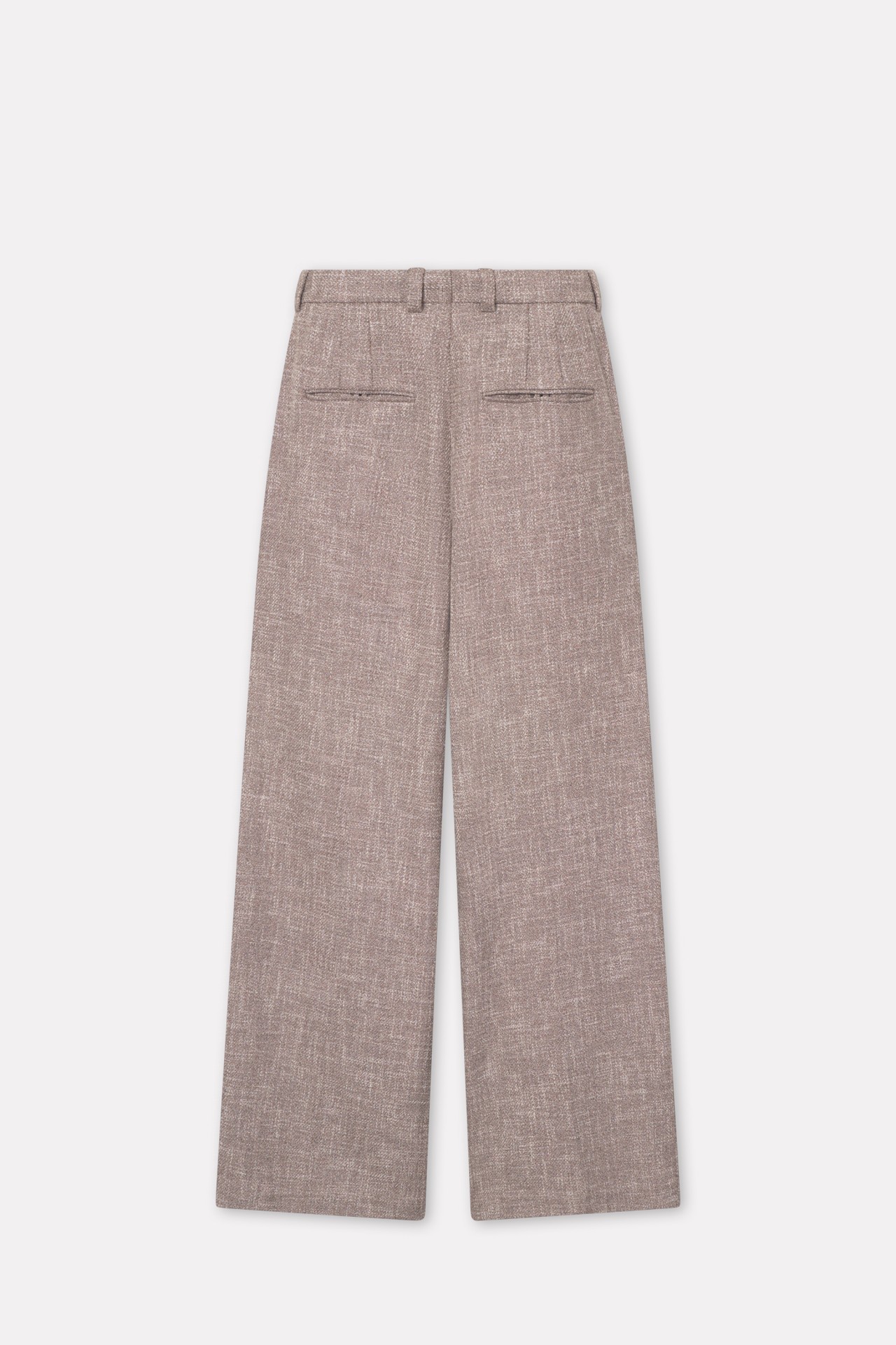 PORTLYN TROUSERS IN CINNAMON MELANGE