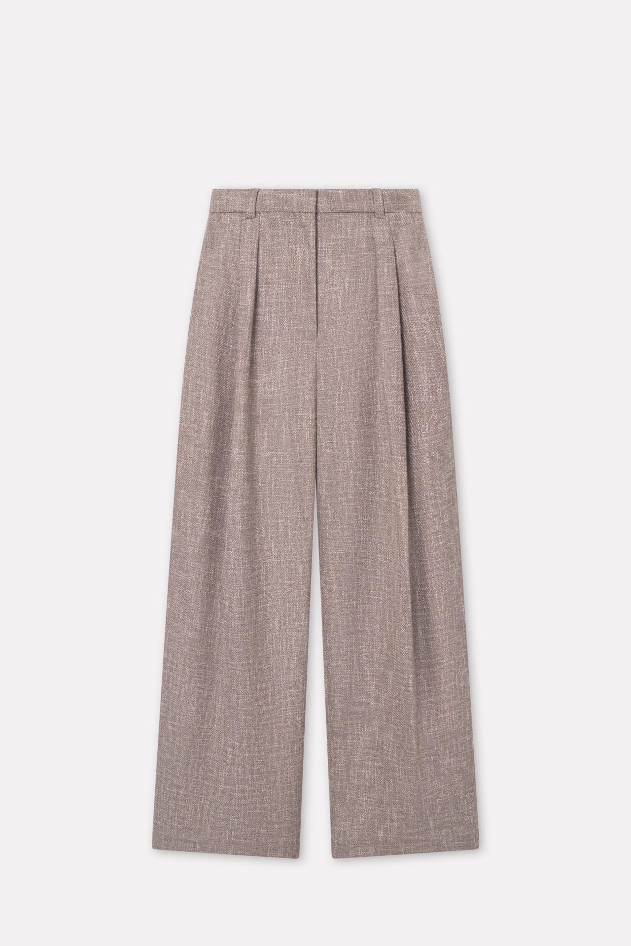 PORTLYN TROUSERS IN CINNAMON MELANGE