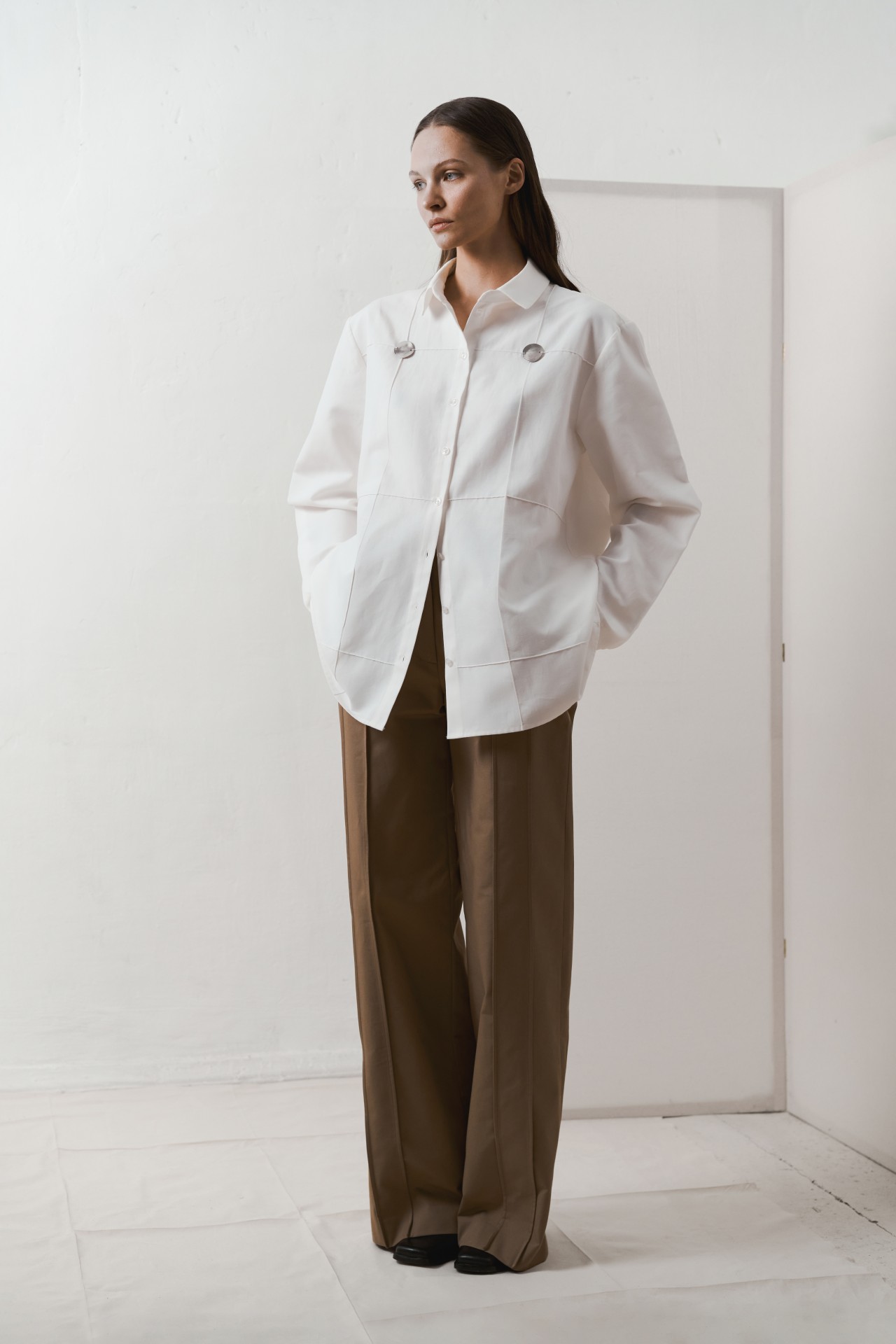 SHIRT IN IVORY