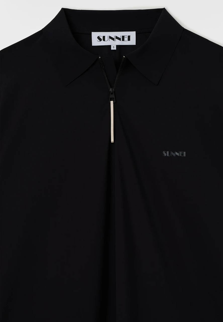 SHORTSLEEVE POLO IN BLACK