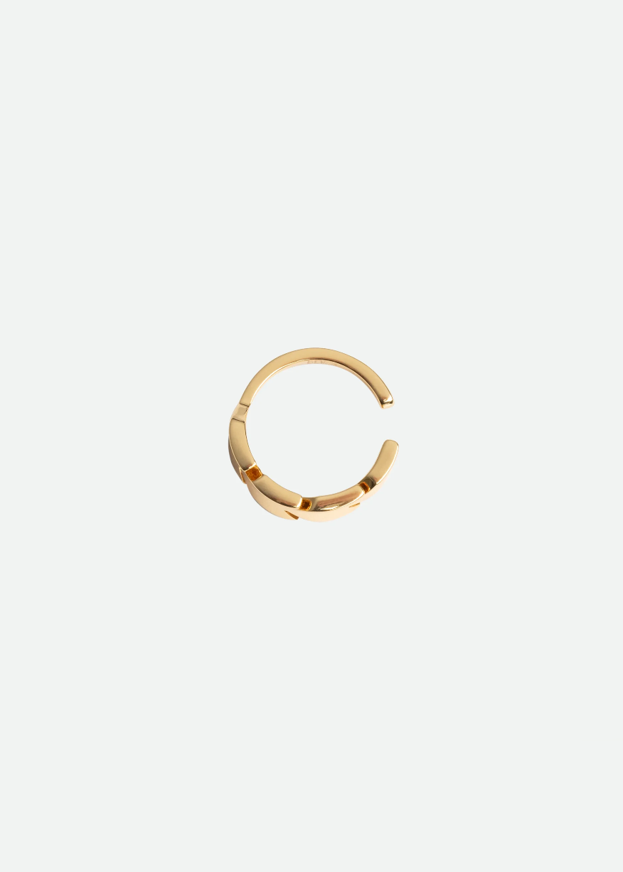 SPIKELET CUFF EARRING IN GOLD