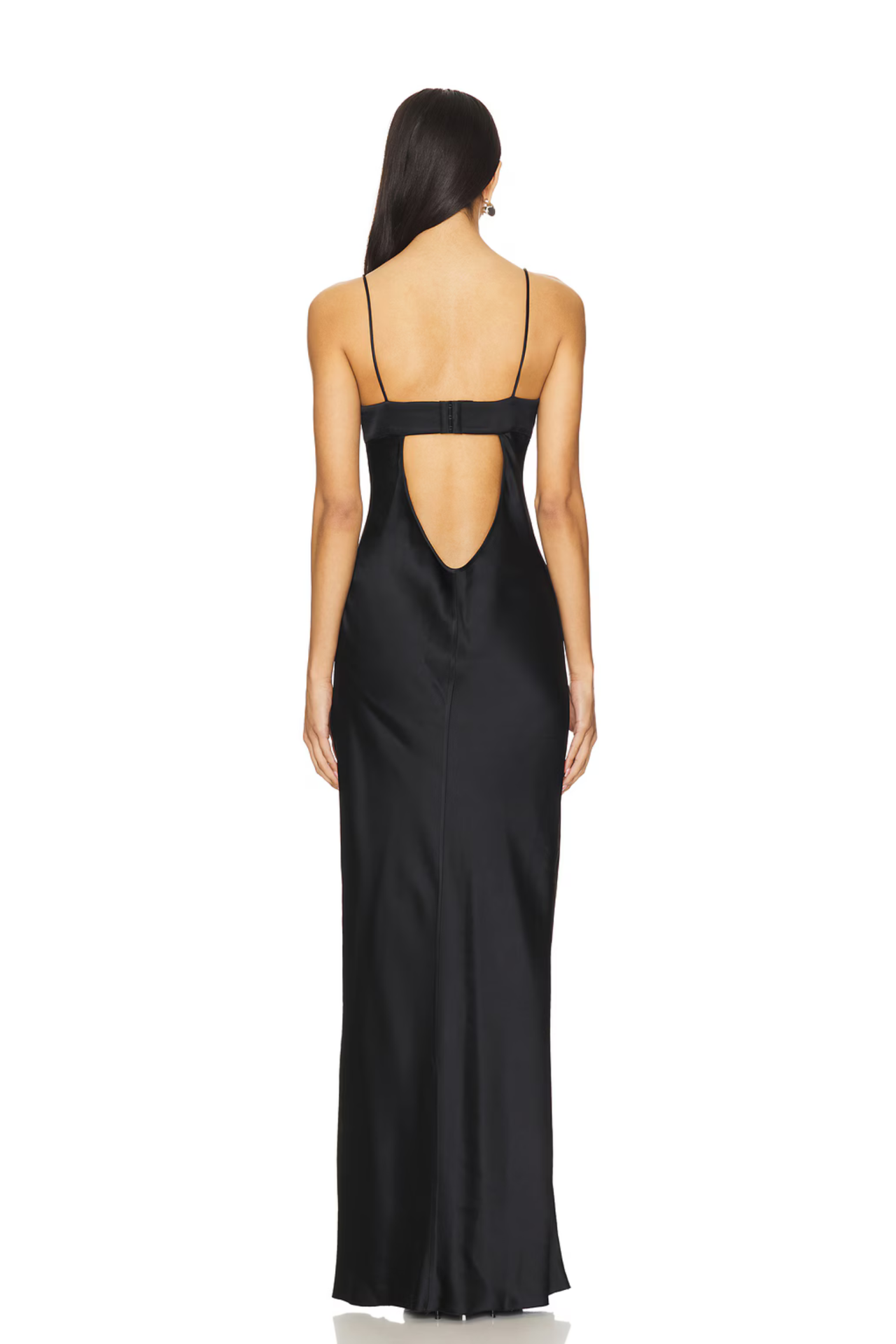 SQUARE BRA DRESS IN BLACK