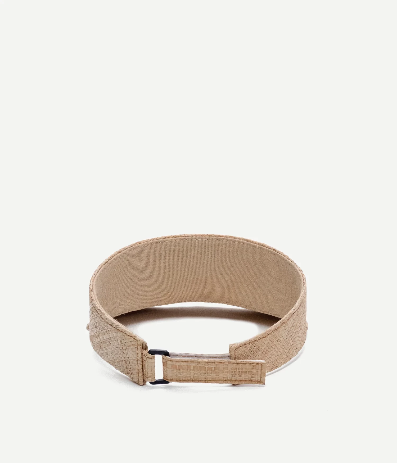 VISOR NATURAL STRAW