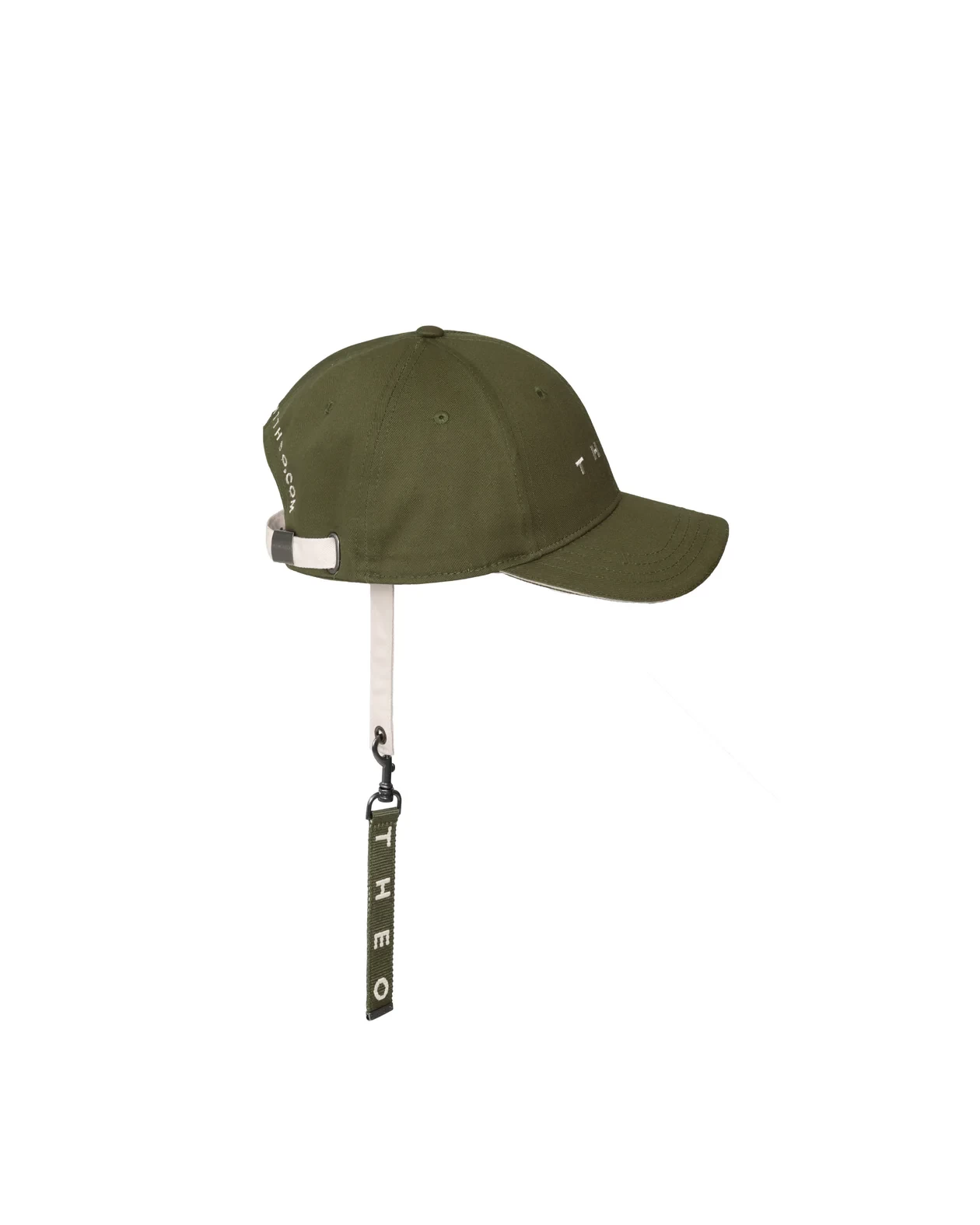 THEO CAP WITH KEYCHAIN IN KHAKI