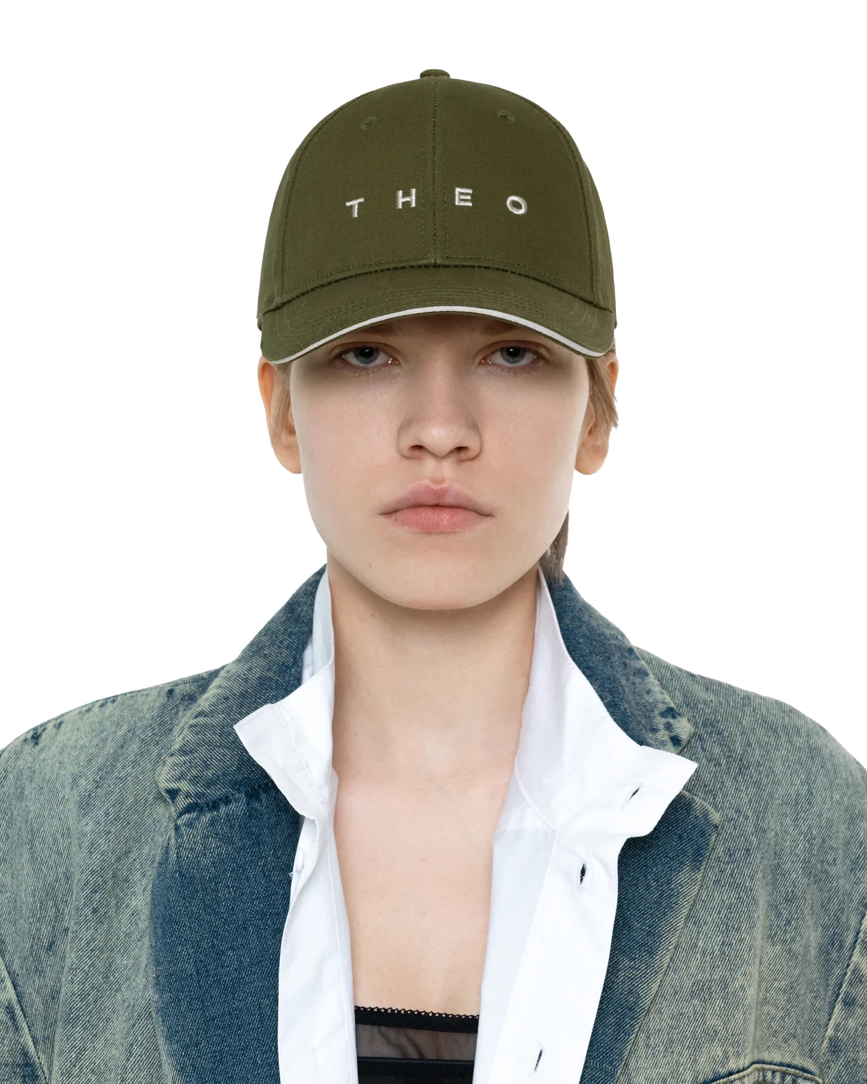 THEO CAP WITH KEYCHAIN IN KHAKI