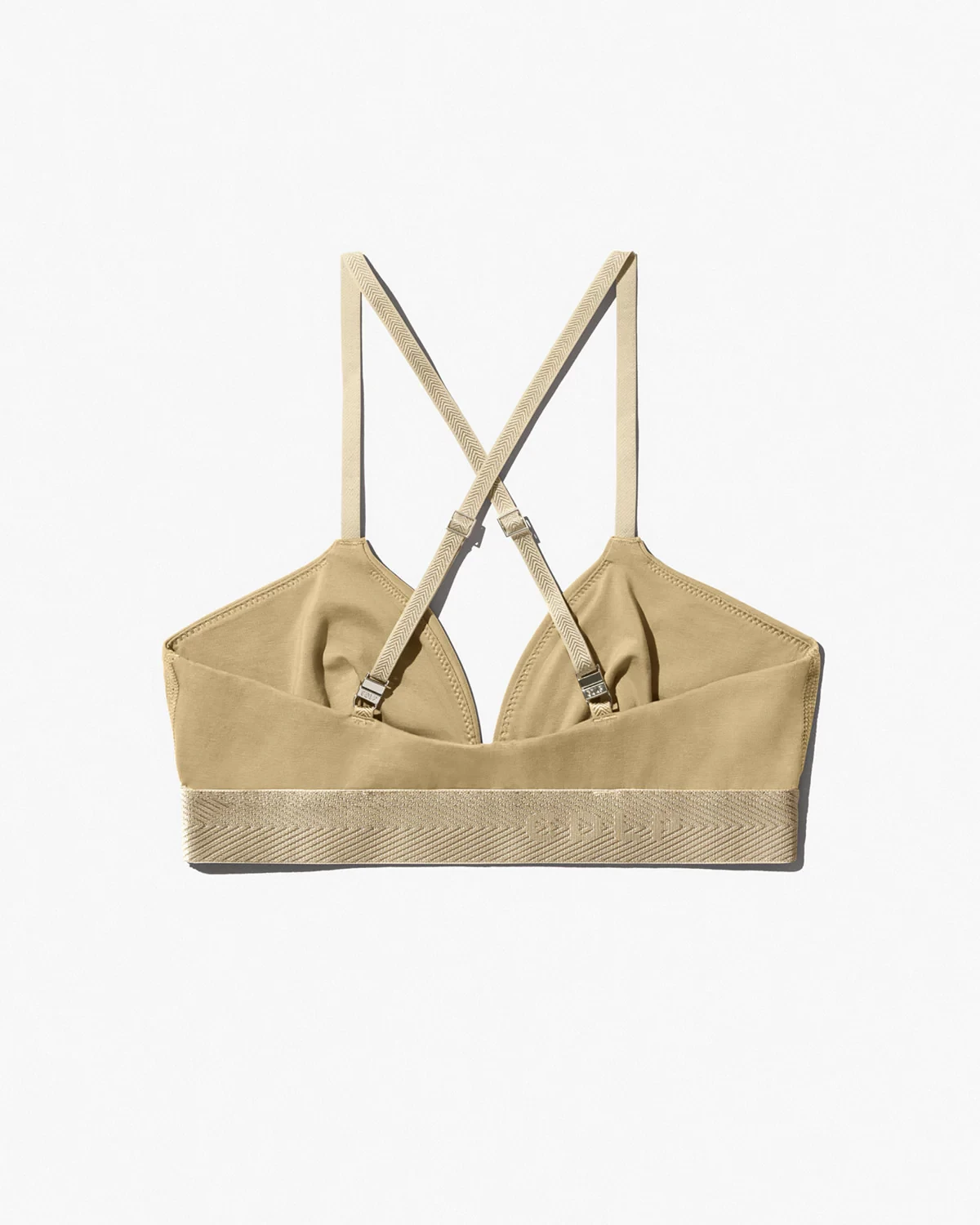 TRIANGLE BRALETTE IN GOLDEN SAND