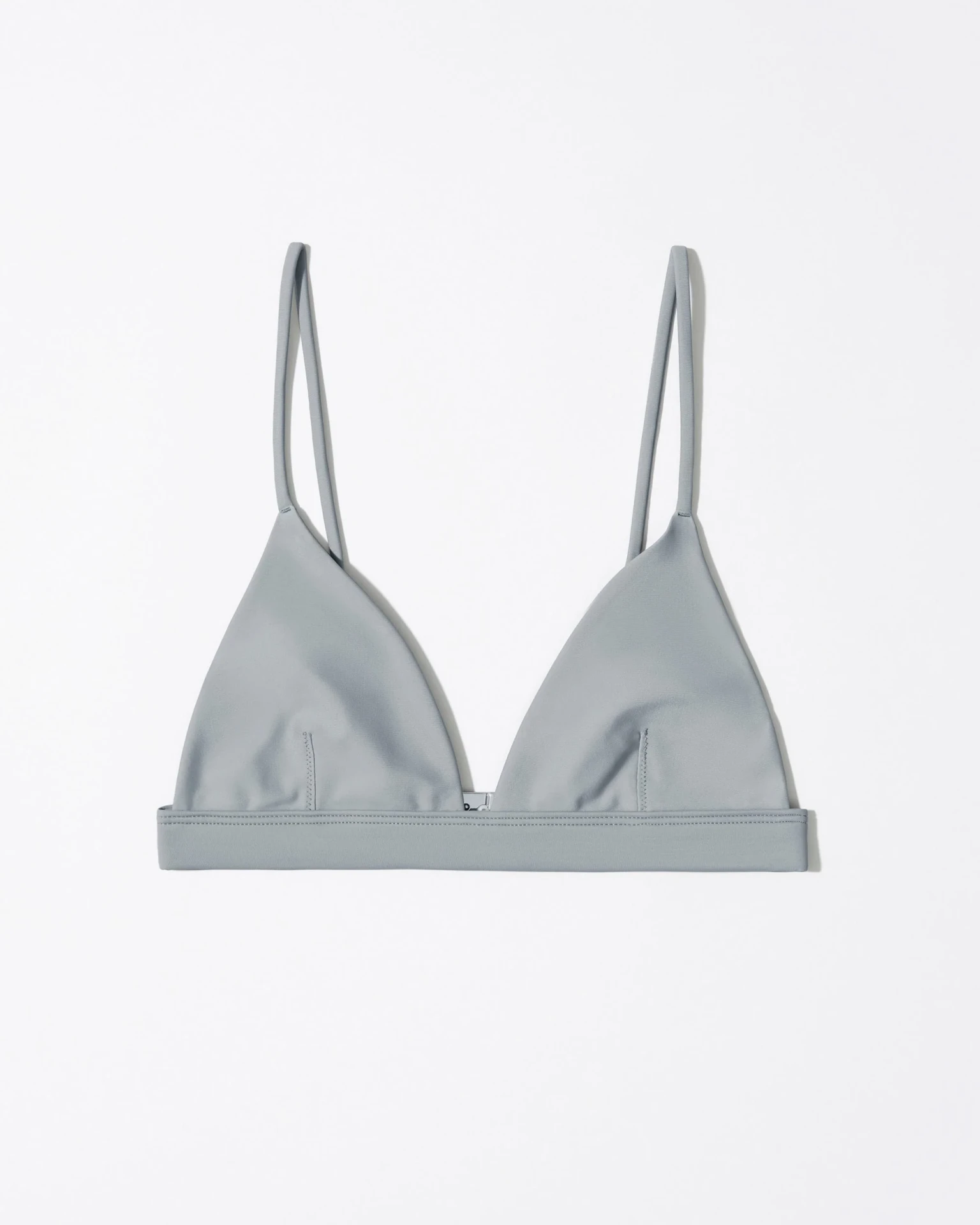TRIANGLE TOP & BIKINI IN SLATE