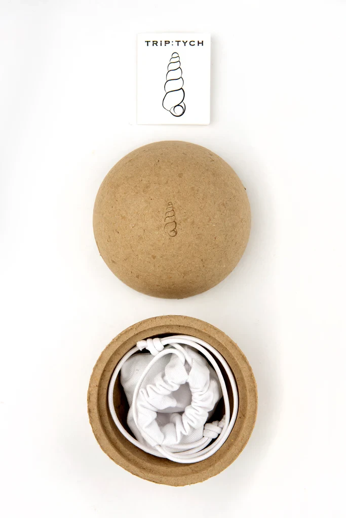 TURRITELLA SOLID PERFUME JEWELRY IN BRASS NICKEL
