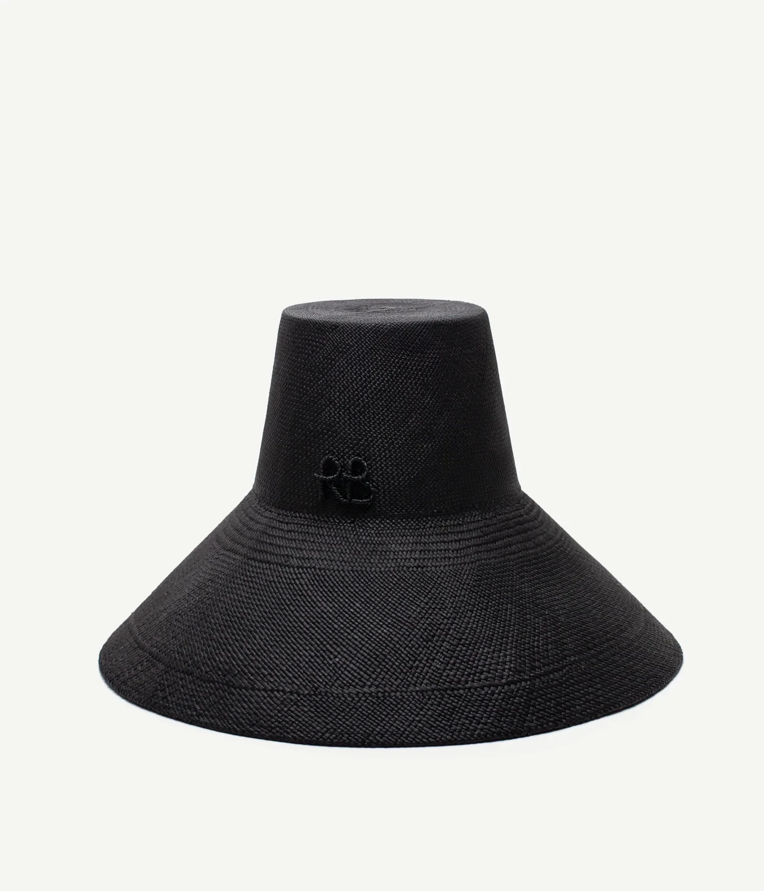 WIDE-BRIMMED STRAW HAT