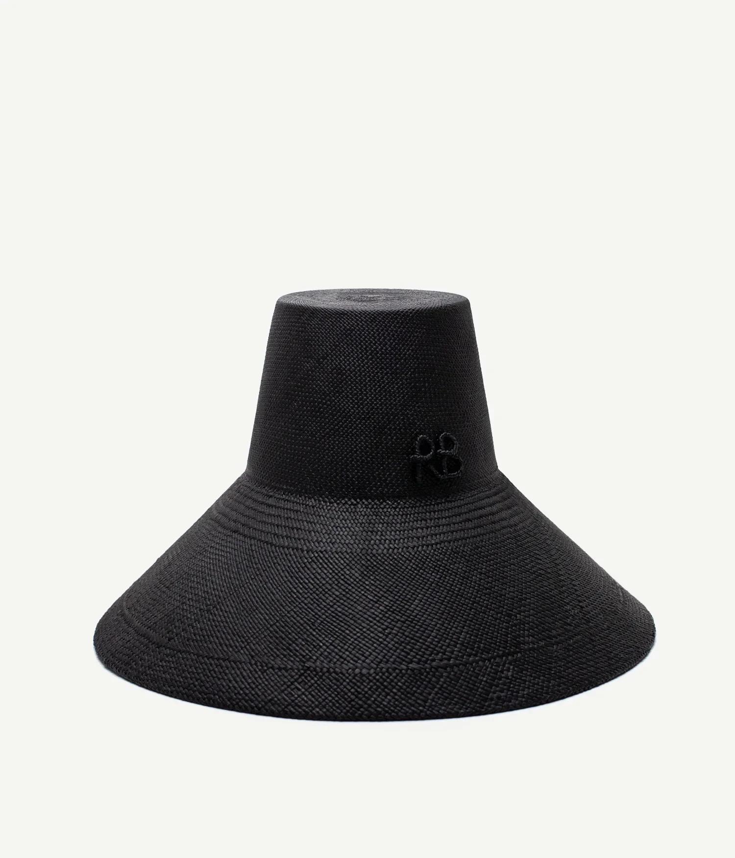 WIDE-BRIMMED STRAW HAT