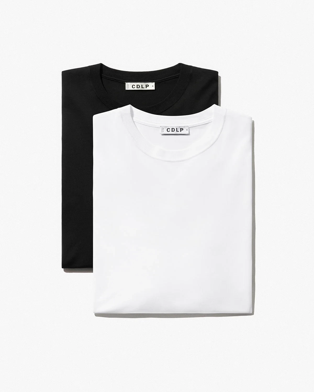 WOMEN 2 X MIDWEIGHT T-SHIRT IN BLACK/WHITE