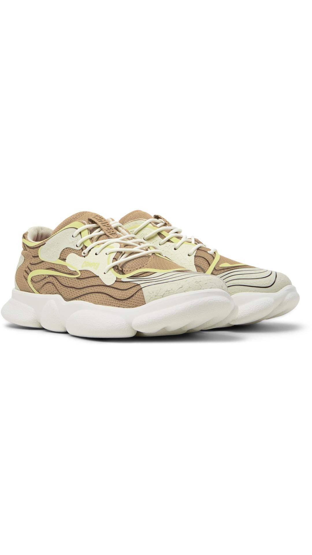 WOMEN'S KARST MULTICOLOR SNEAKERS IN BEIGE
