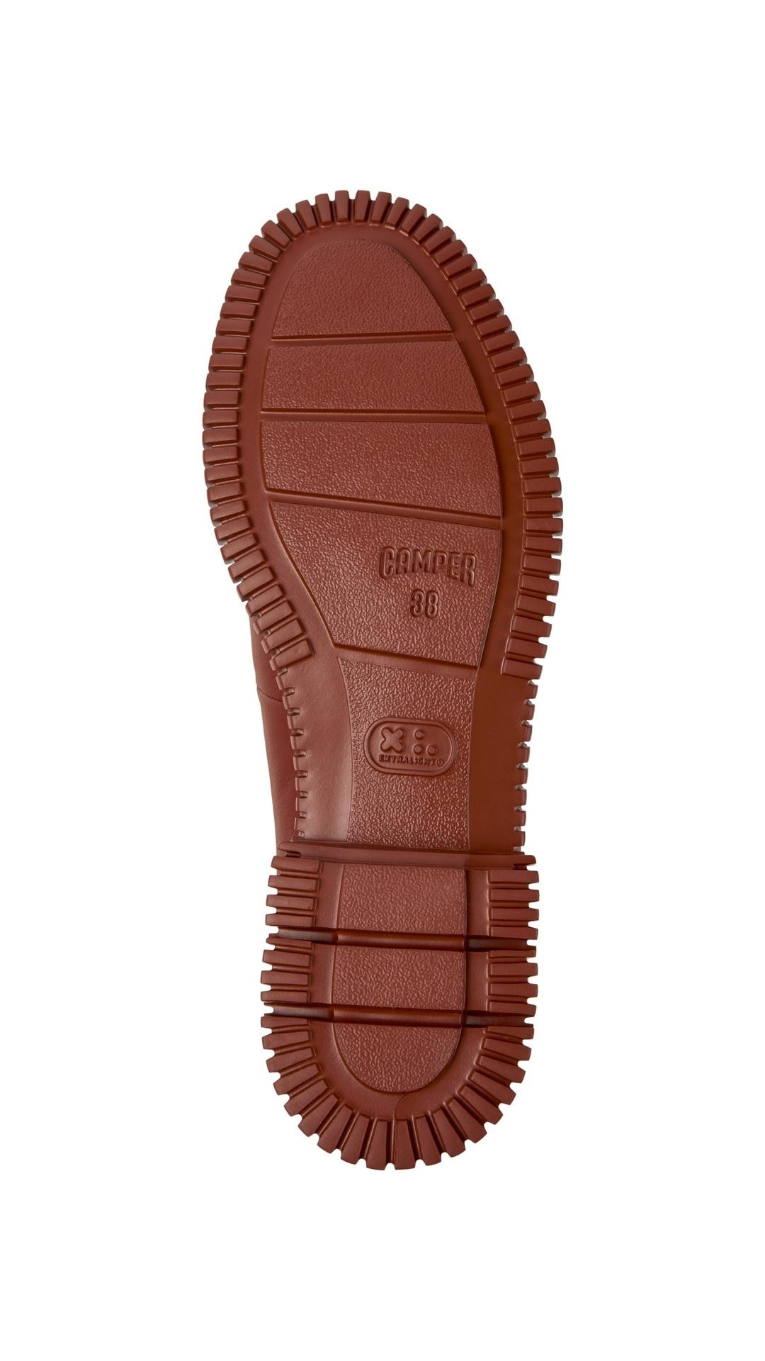 WOMEN'S PIX BROWN LEATHER SHOES