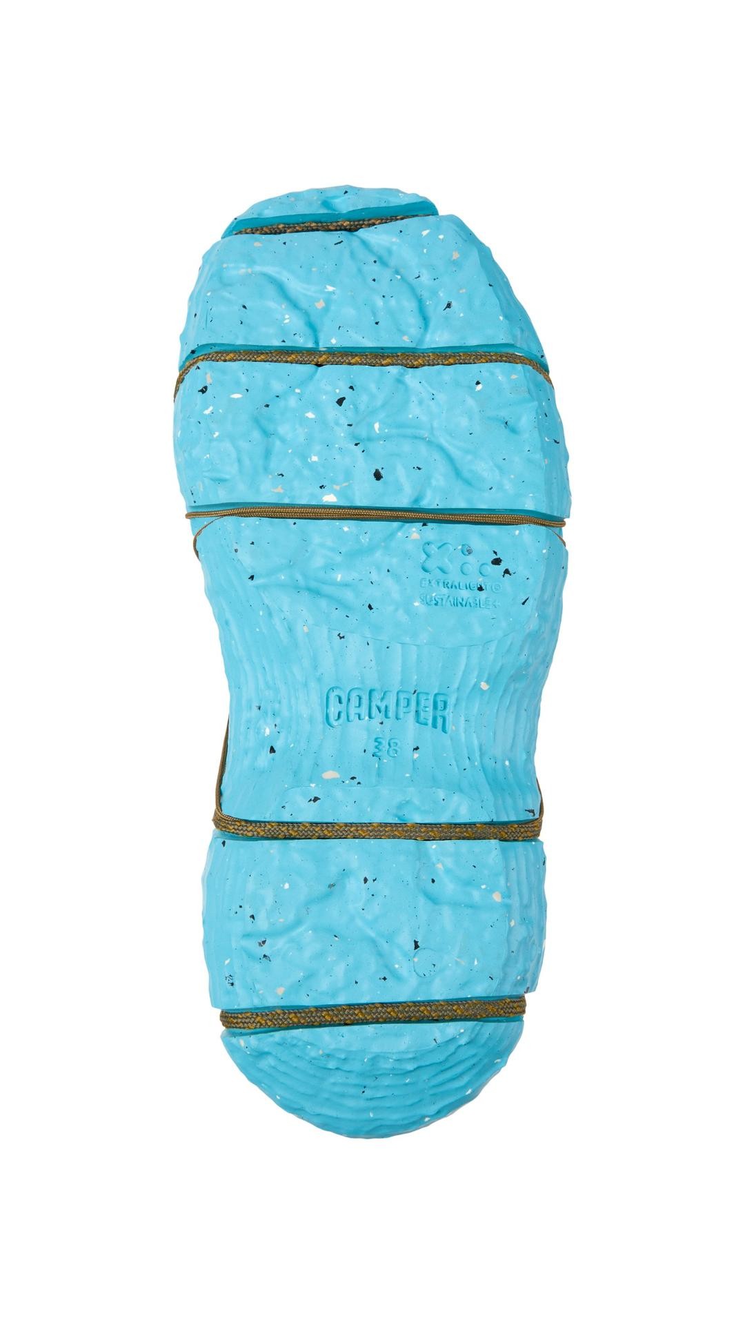WOMEN'S ROKU MULTICOLOR SNEAKERS IN GREEN/BLUE