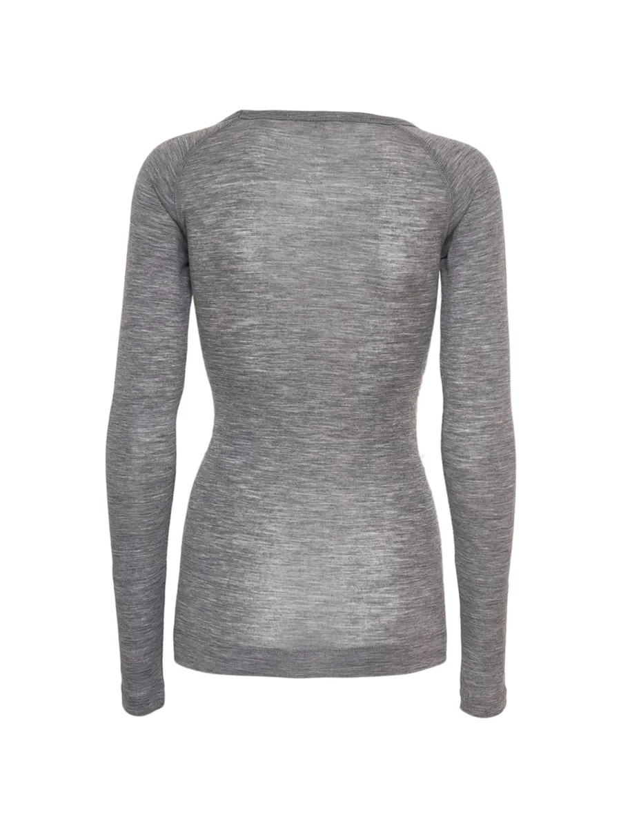 WOOLEN JADE TOP IN GREY