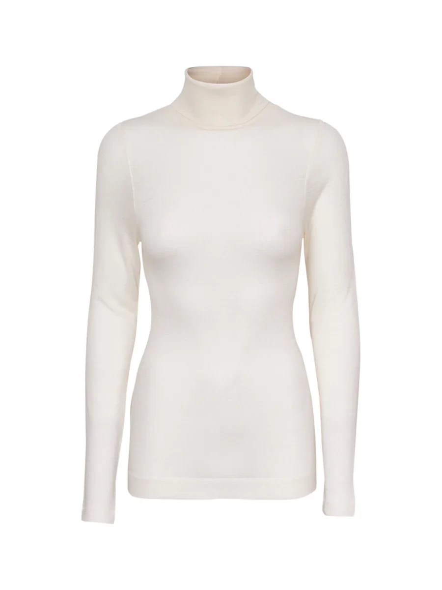 WOOLEN LOLA TOP IN OFF WHITE