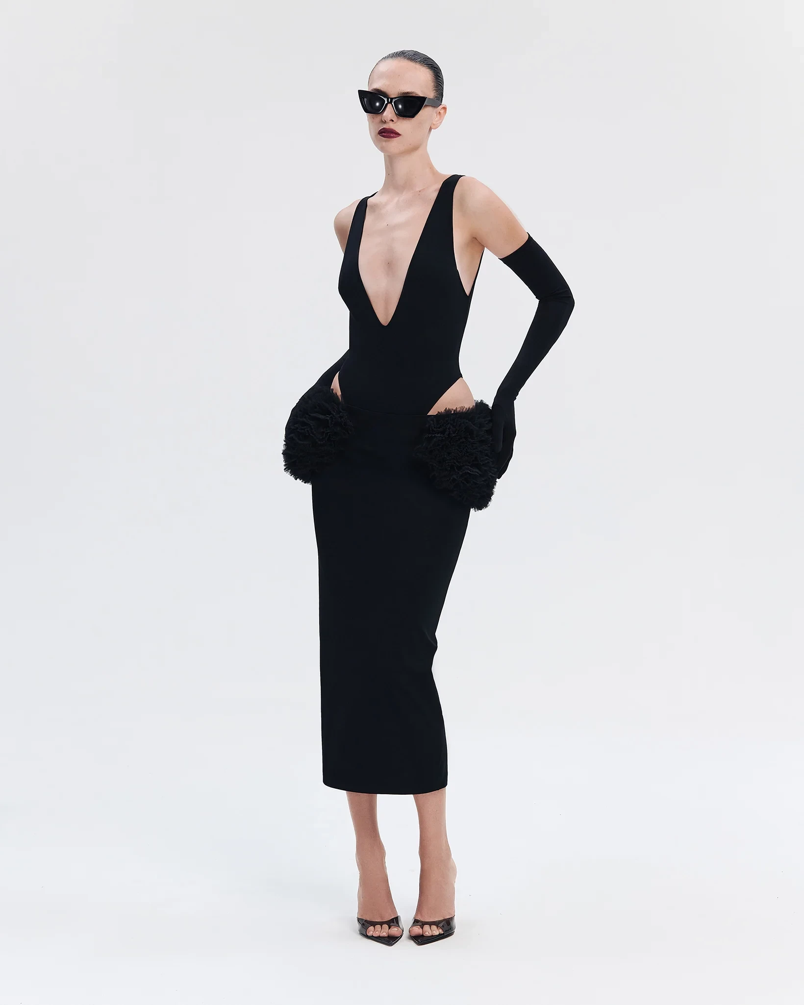 STRETCH-FIT BODYSUITE PINK BLOSSOM