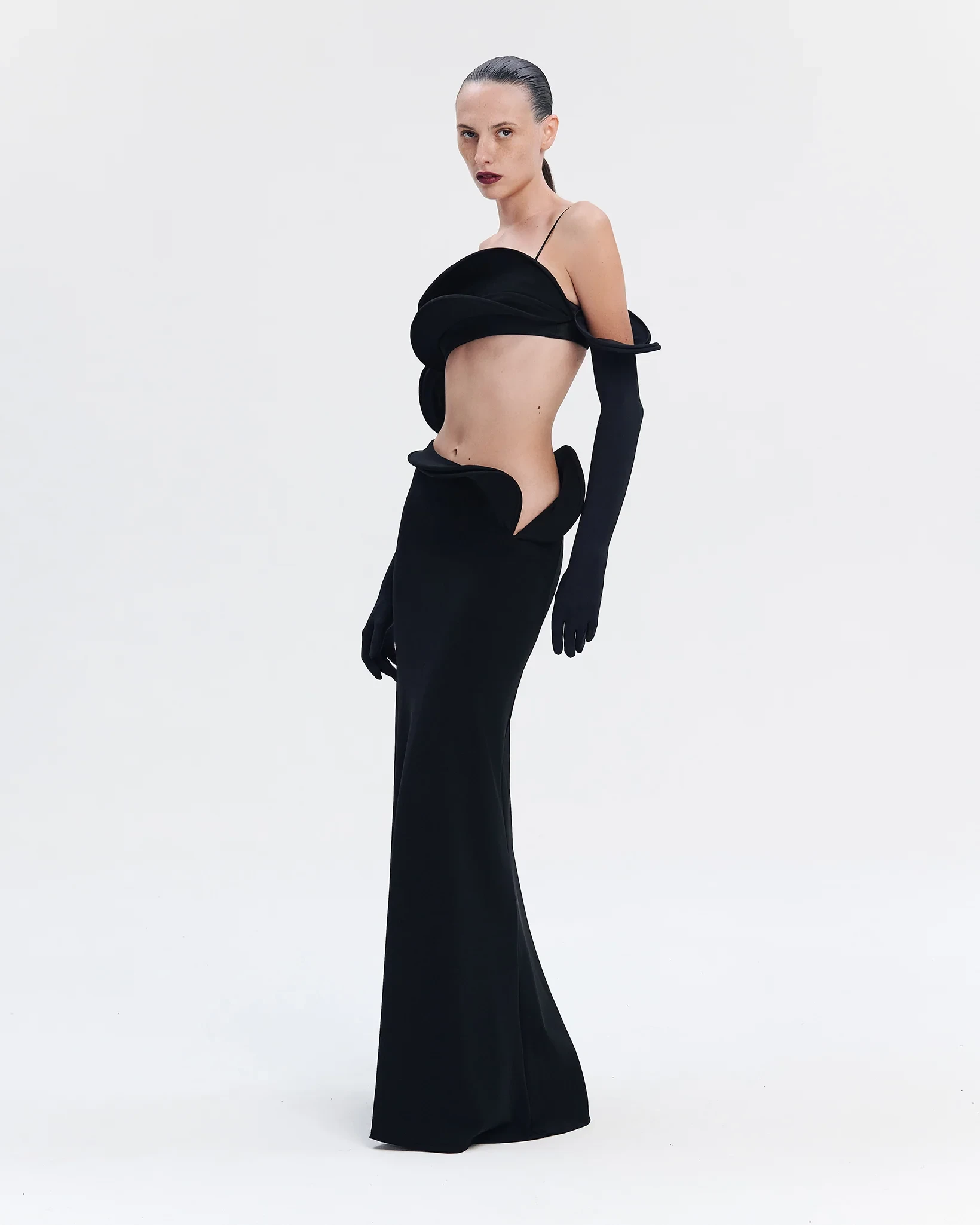 STRECH-FIT MAXI SKIRT 