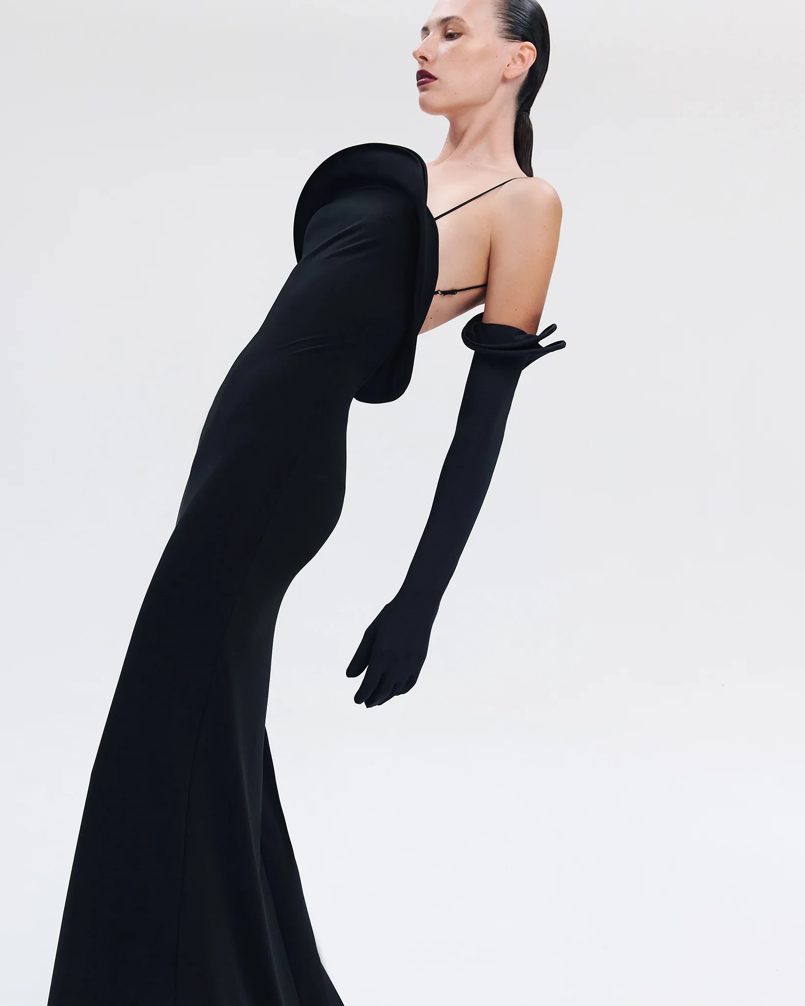 TAILORED STRETCH-FIT MAXI DRESS PINK BLOSSOM