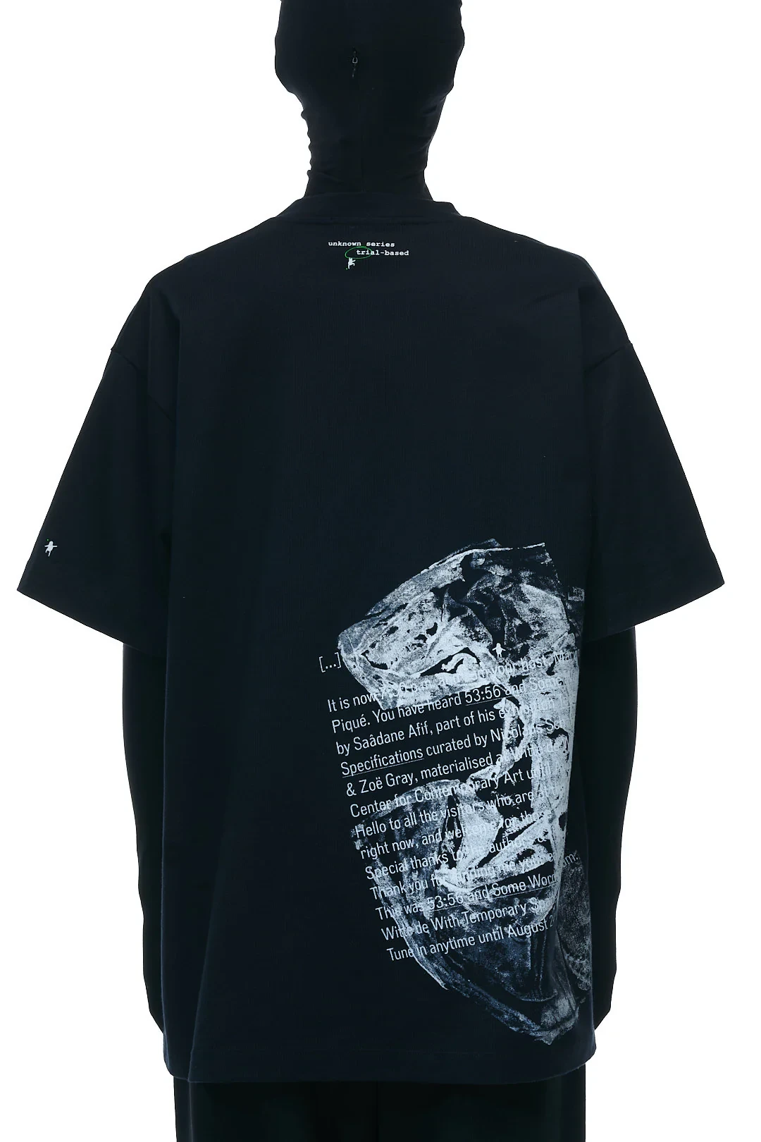 T-SHIRT “UNFOLDED PAGE”