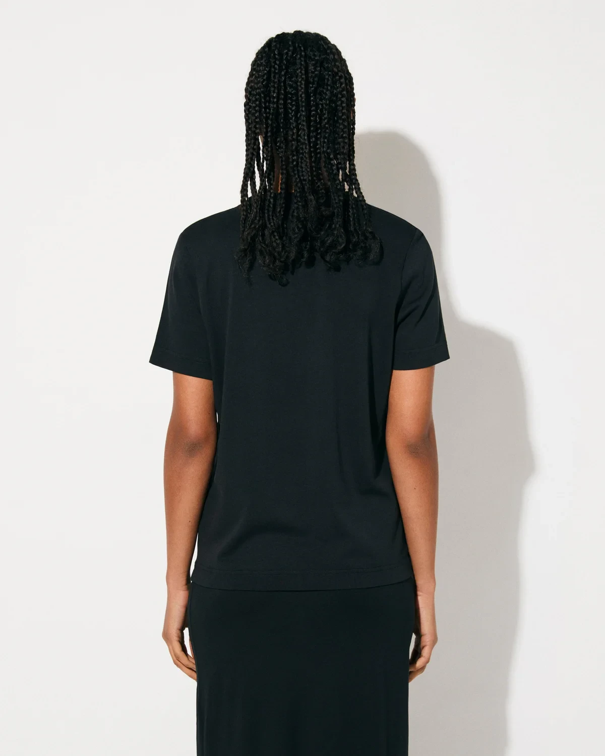 W - T-SHIRT HEAVYWEIGHT IN BLACK