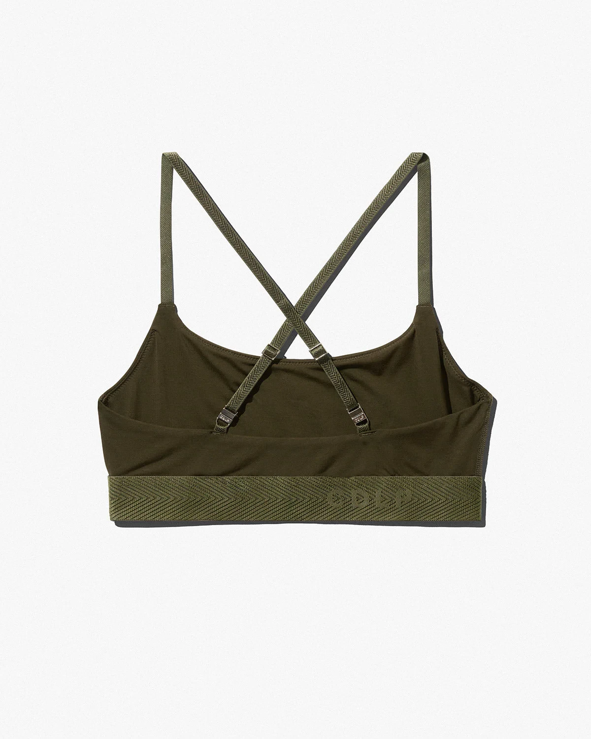 W-SCOOP BRALETTE OLIVE GREEN