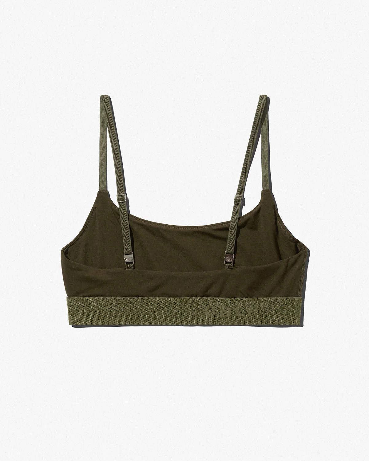 W-SCOOP BRALETTE OLIVE GREEN