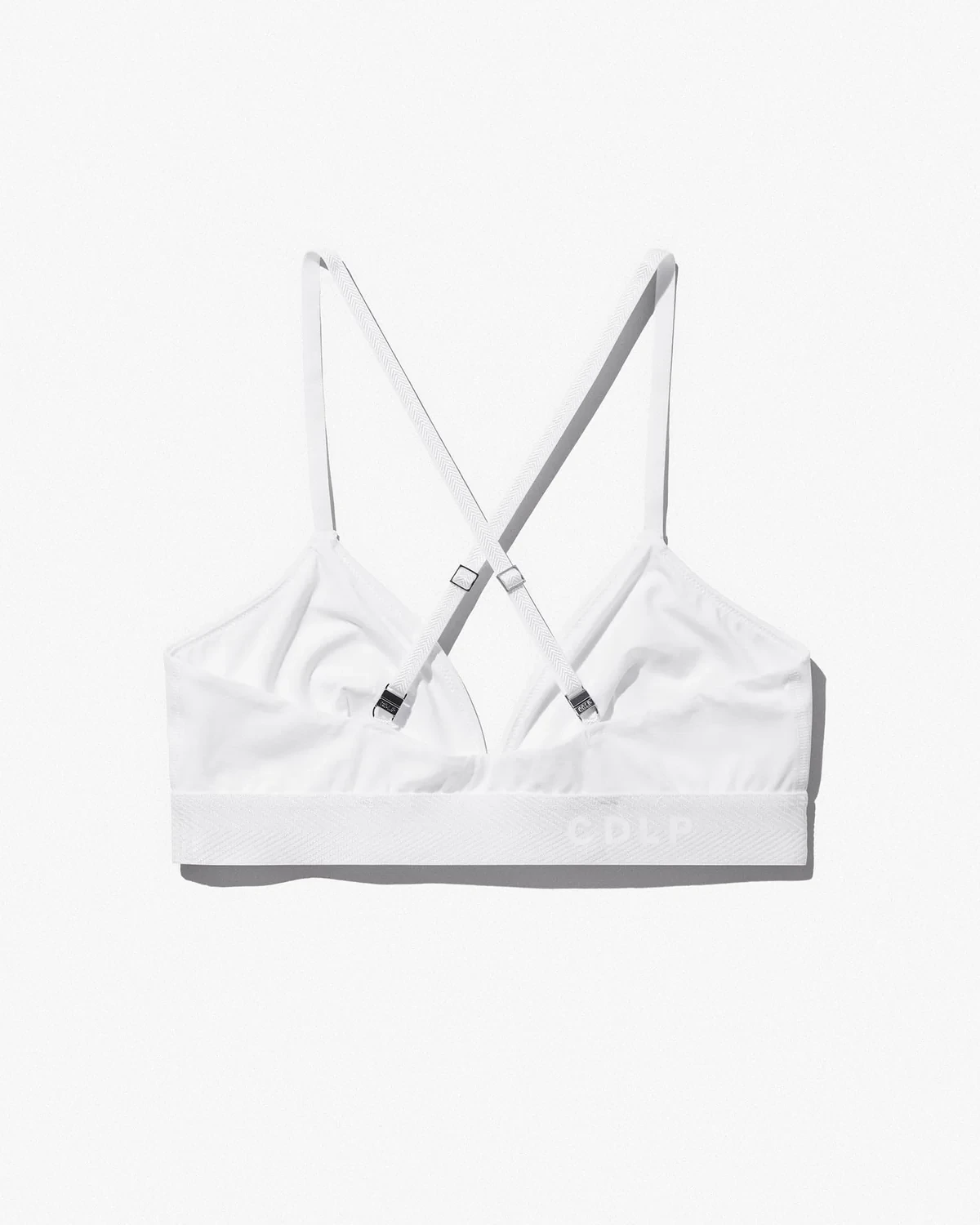 W-TRIANGLE BRALETTE WHITE 