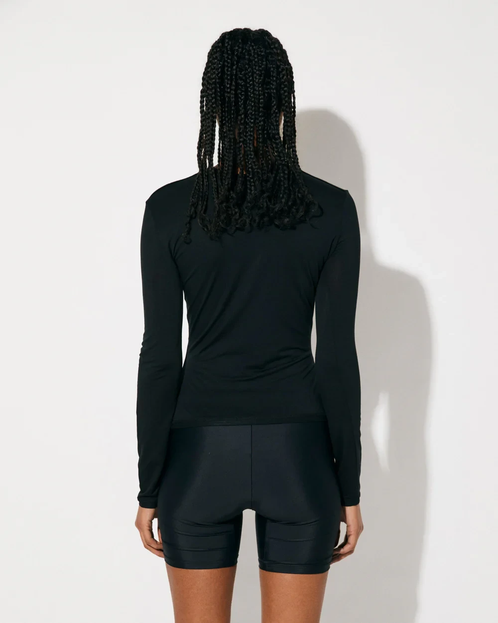 W-LW LS T-SHIRT BLACK