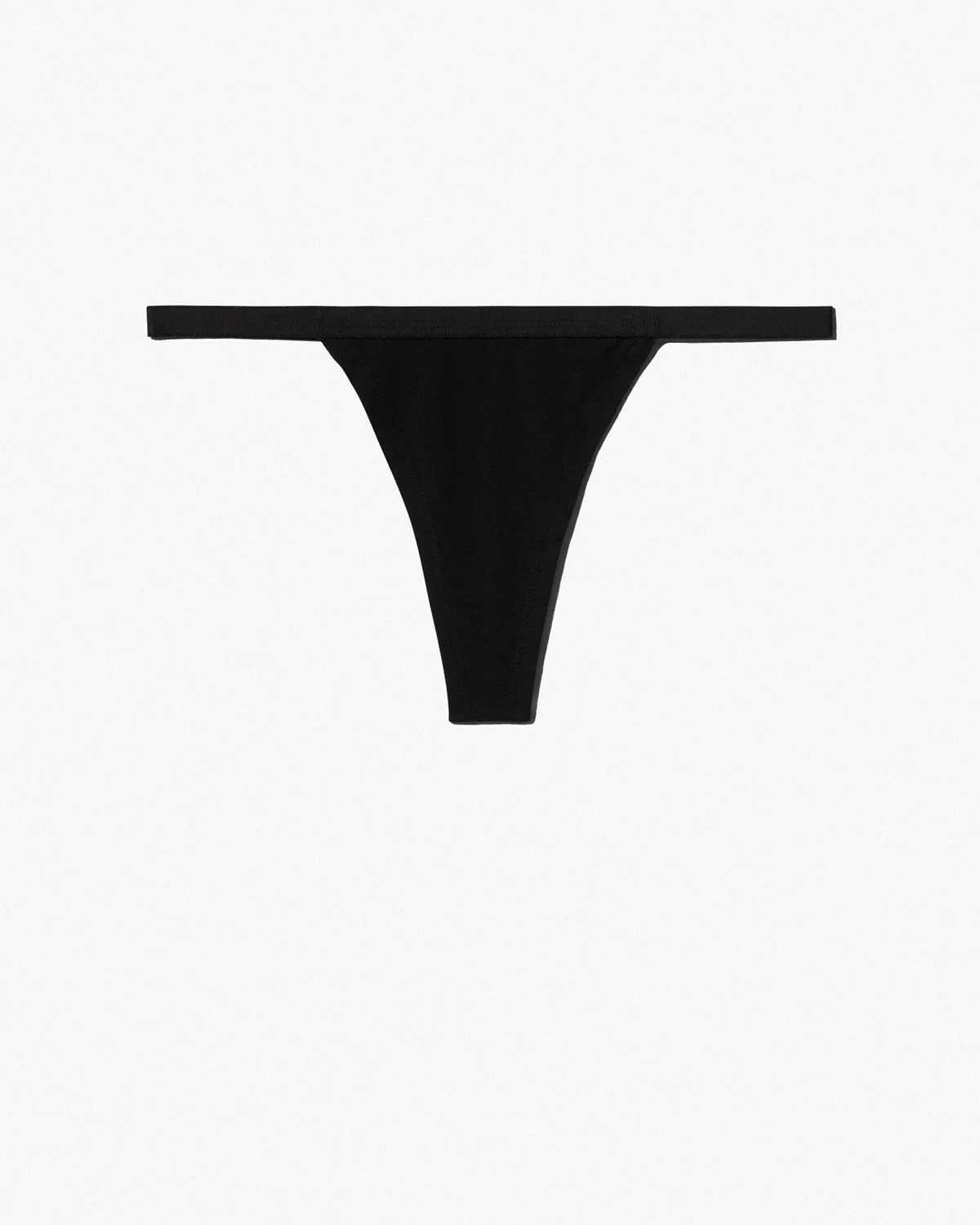 3 X STRING THONG BLACK