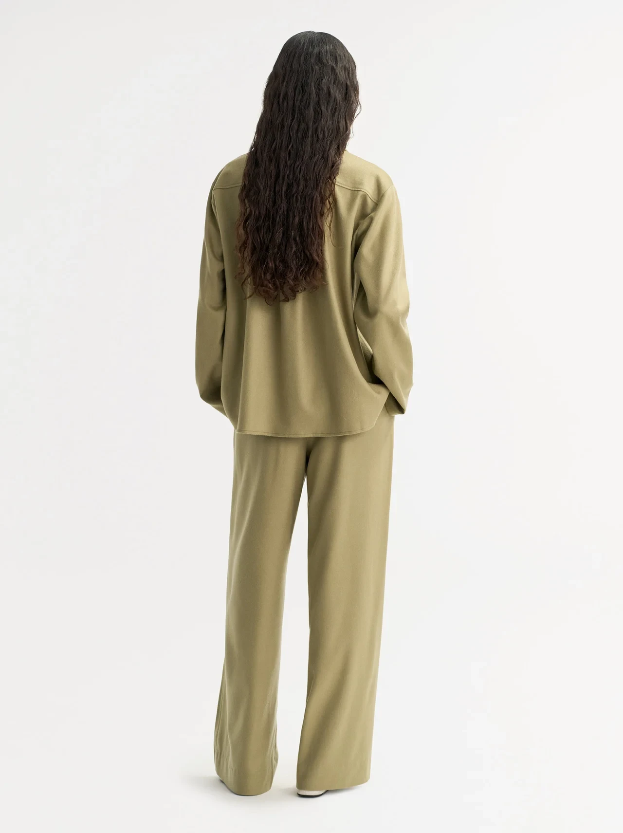 WOVEN PANTS IN KHAKI