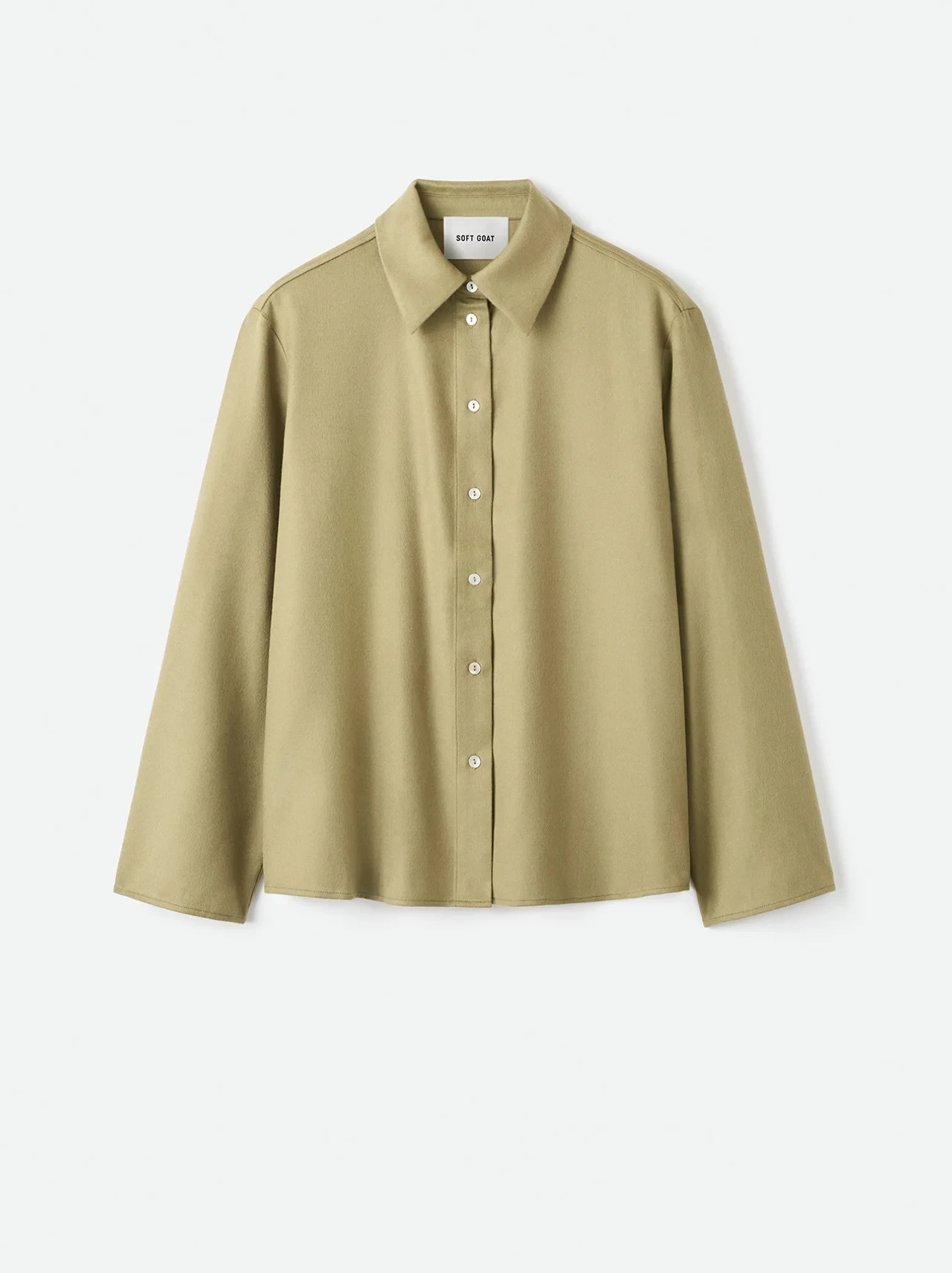 WOVEN SHIRT IN KHAKI