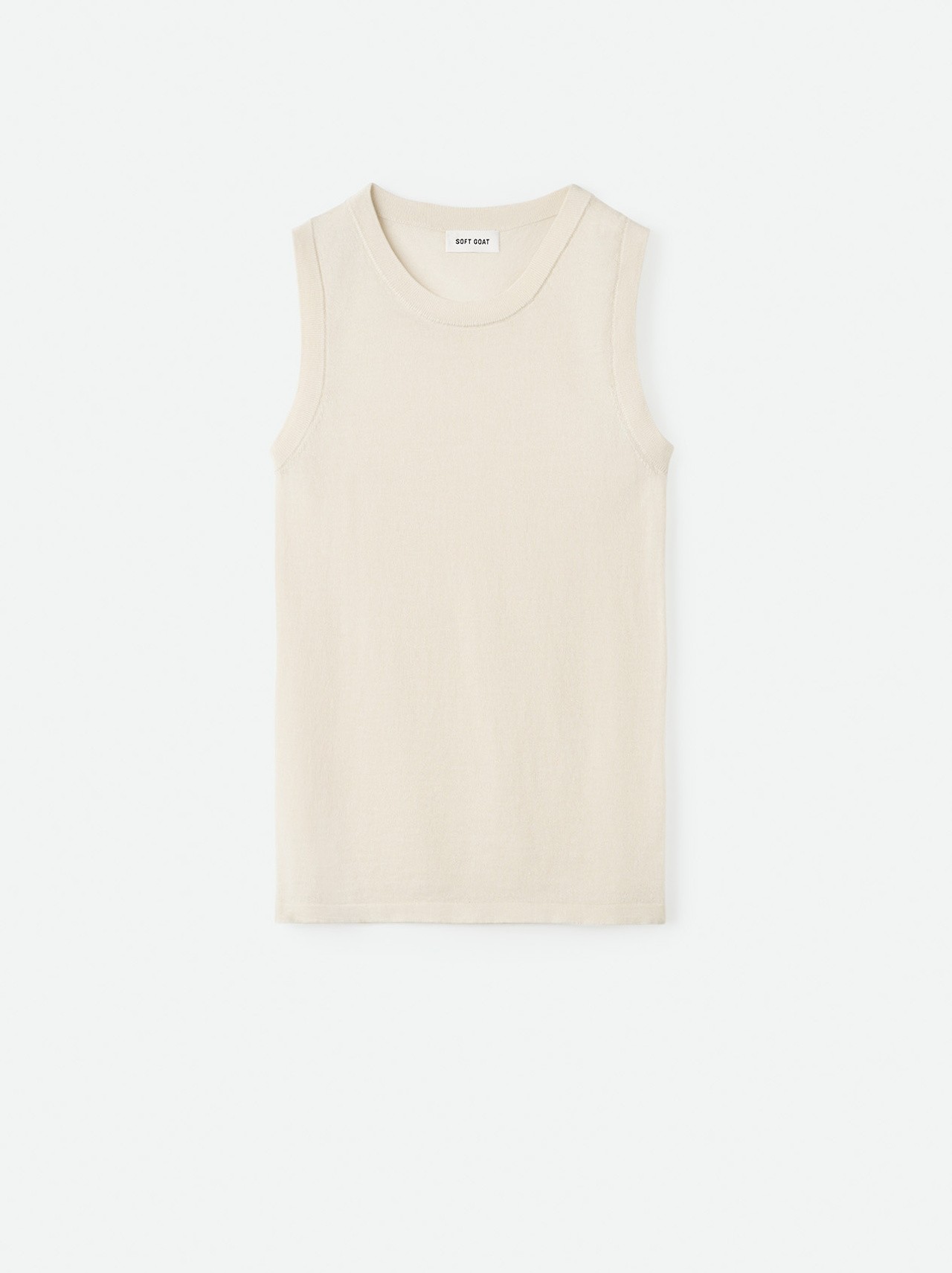 FEATHERLIGHT SINGLET IN FEATHER WHITE