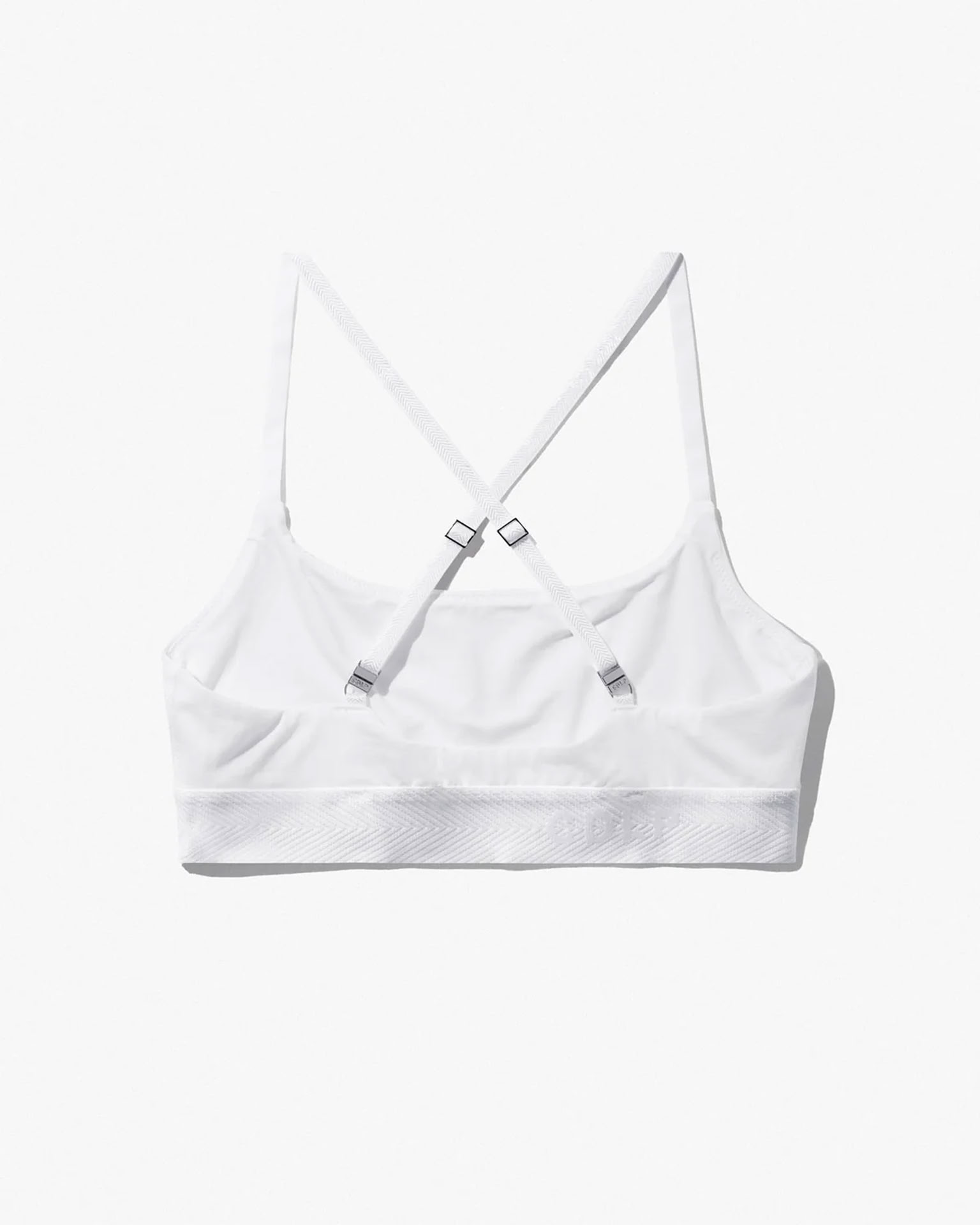 W-SCOOP BRALETTE WHITE